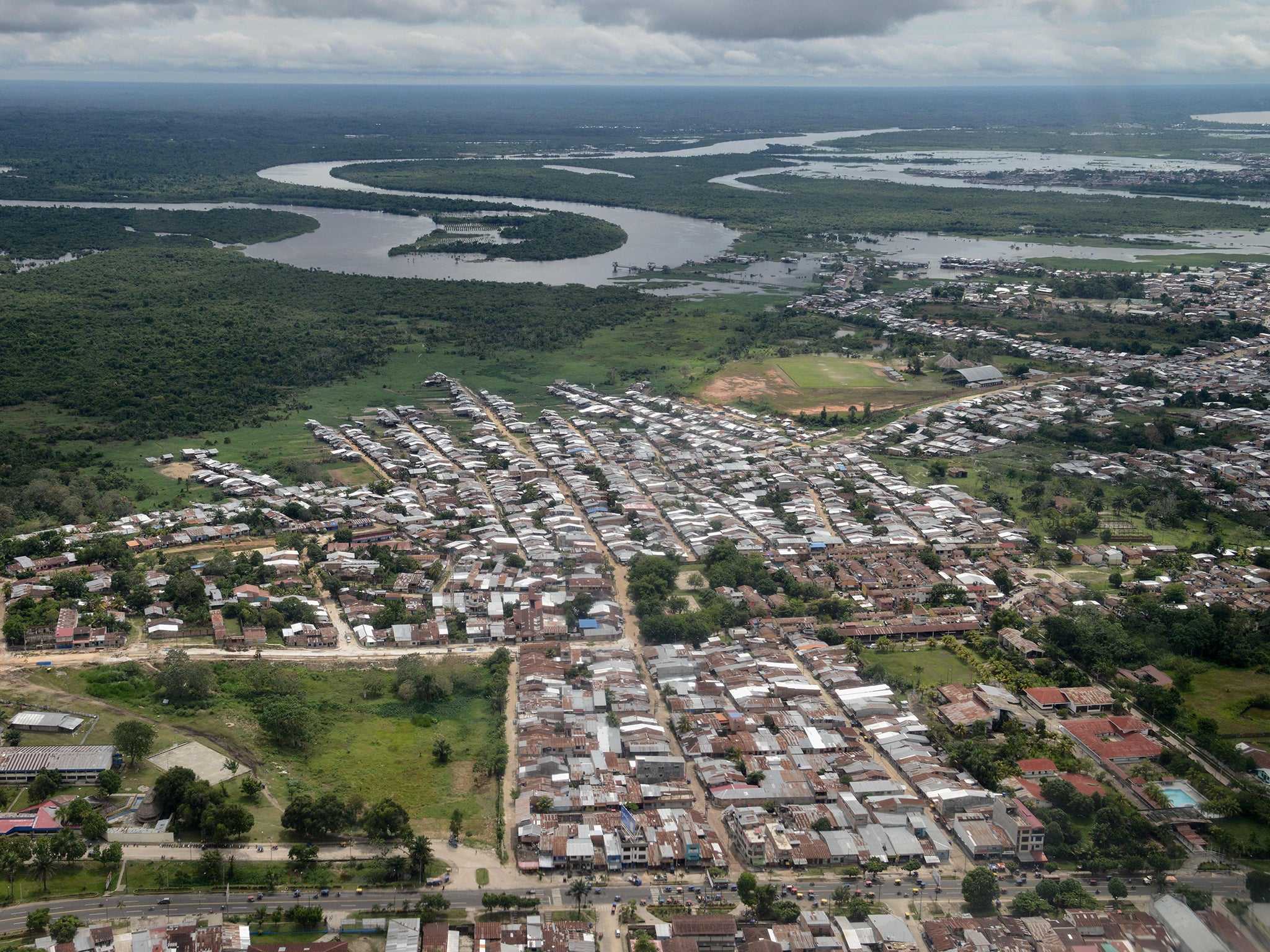 Authorities investigating after 71-year-old found by students hostel he ran in Amazon city of Iquitos