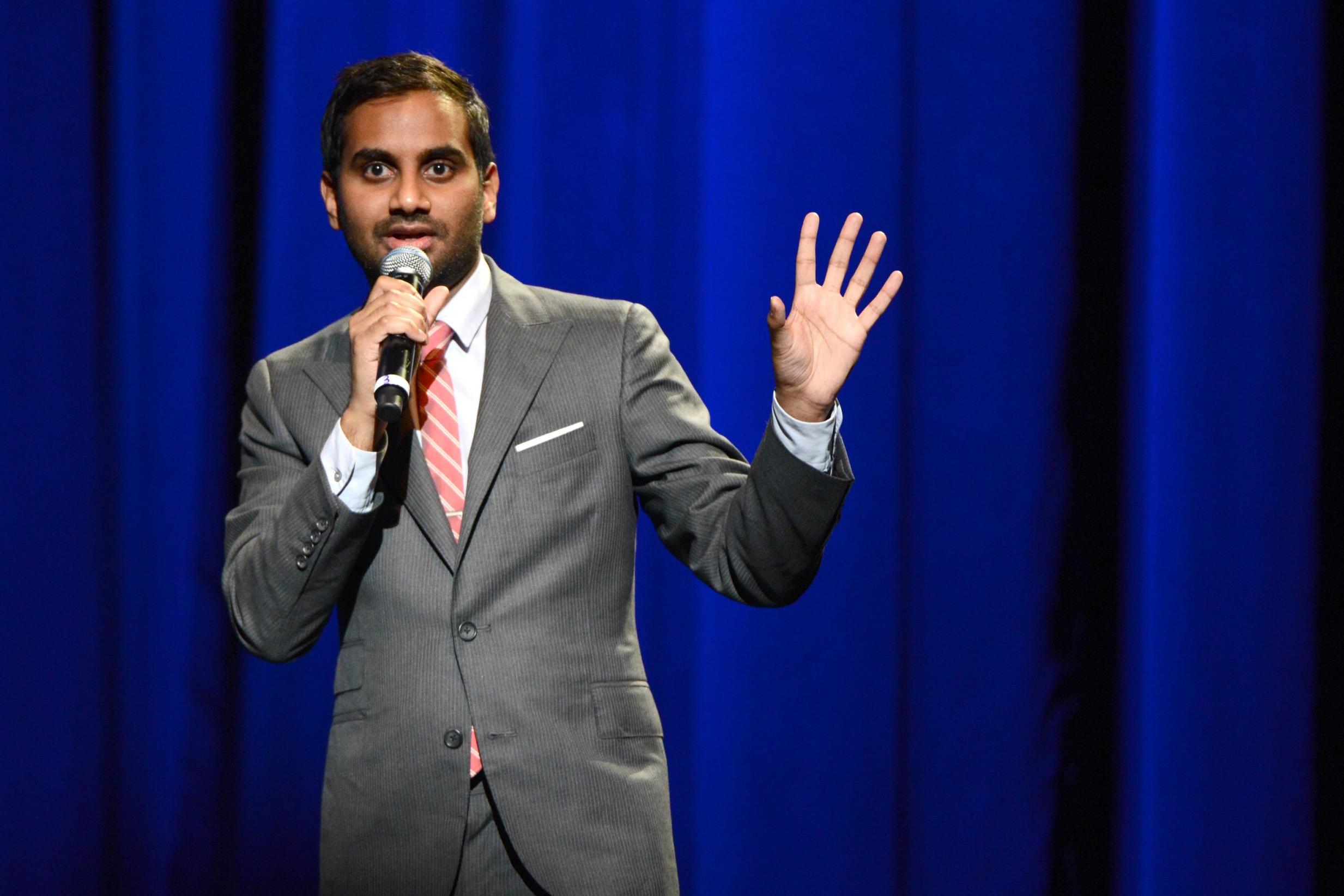 Comedian Aziz Ansari