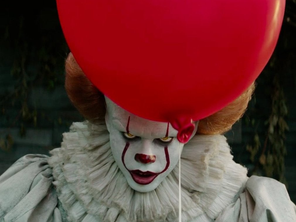 Bill Skarsgård as Pennywise in 2017’s ‘It’