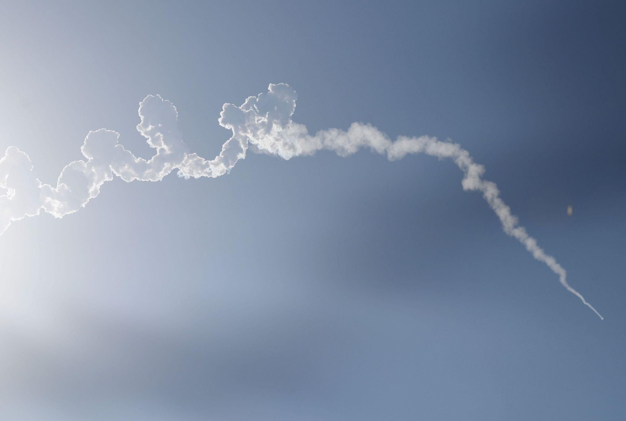 The Indian Space Research Organisation's (ISRO) Polar Satellite Launch Vehicle (PSLV-C45) launches India's Electromagnetic Spectrum Measurement satellite 'EMISAT'