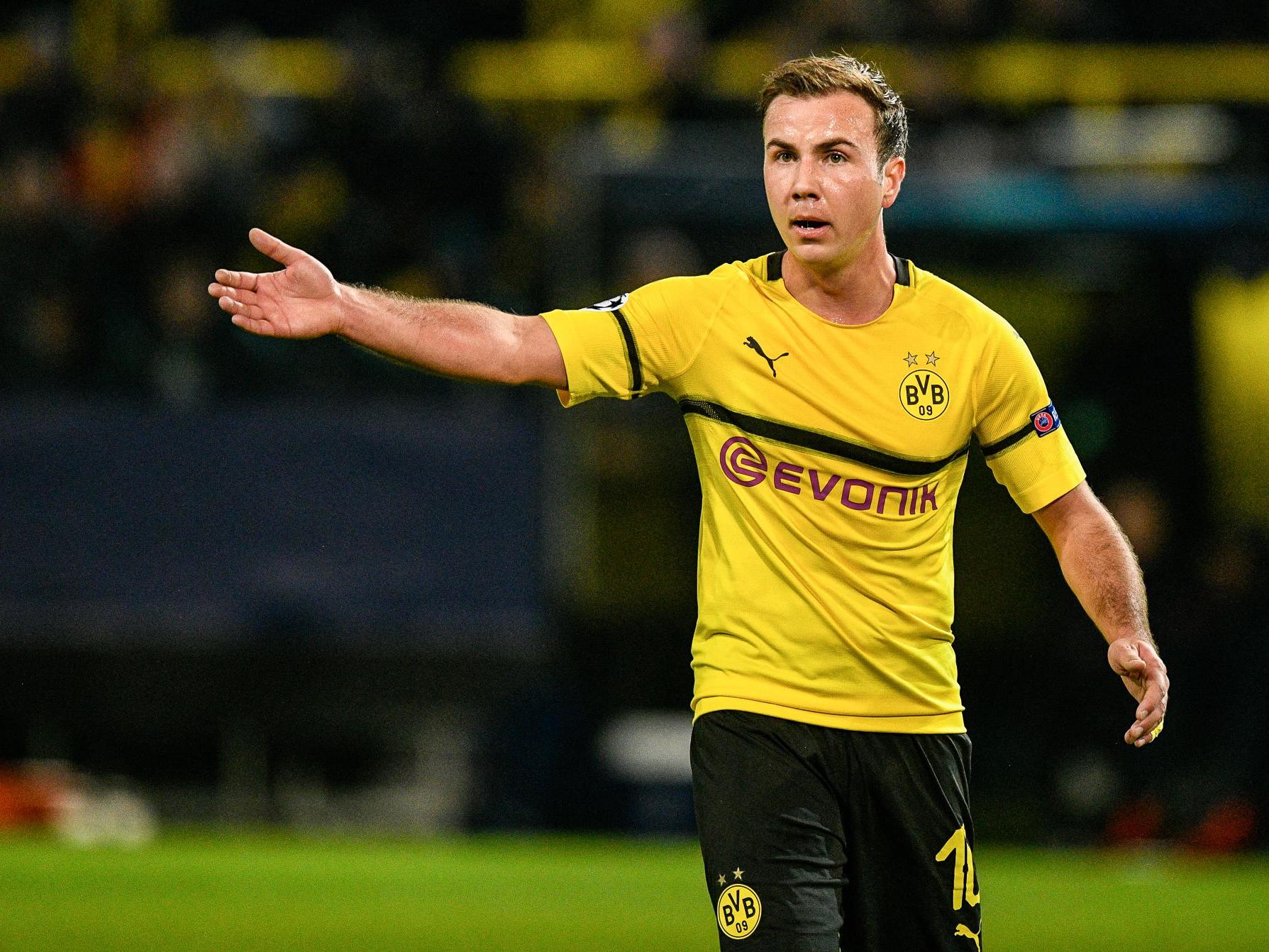 Mario Gotze is in contact with Jurgen Klopp