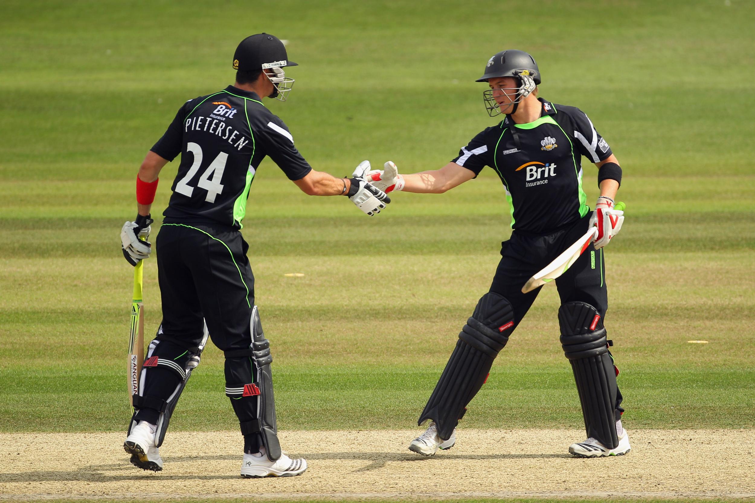 Pietersen and Roy played together at Surrey and have long been compared in style