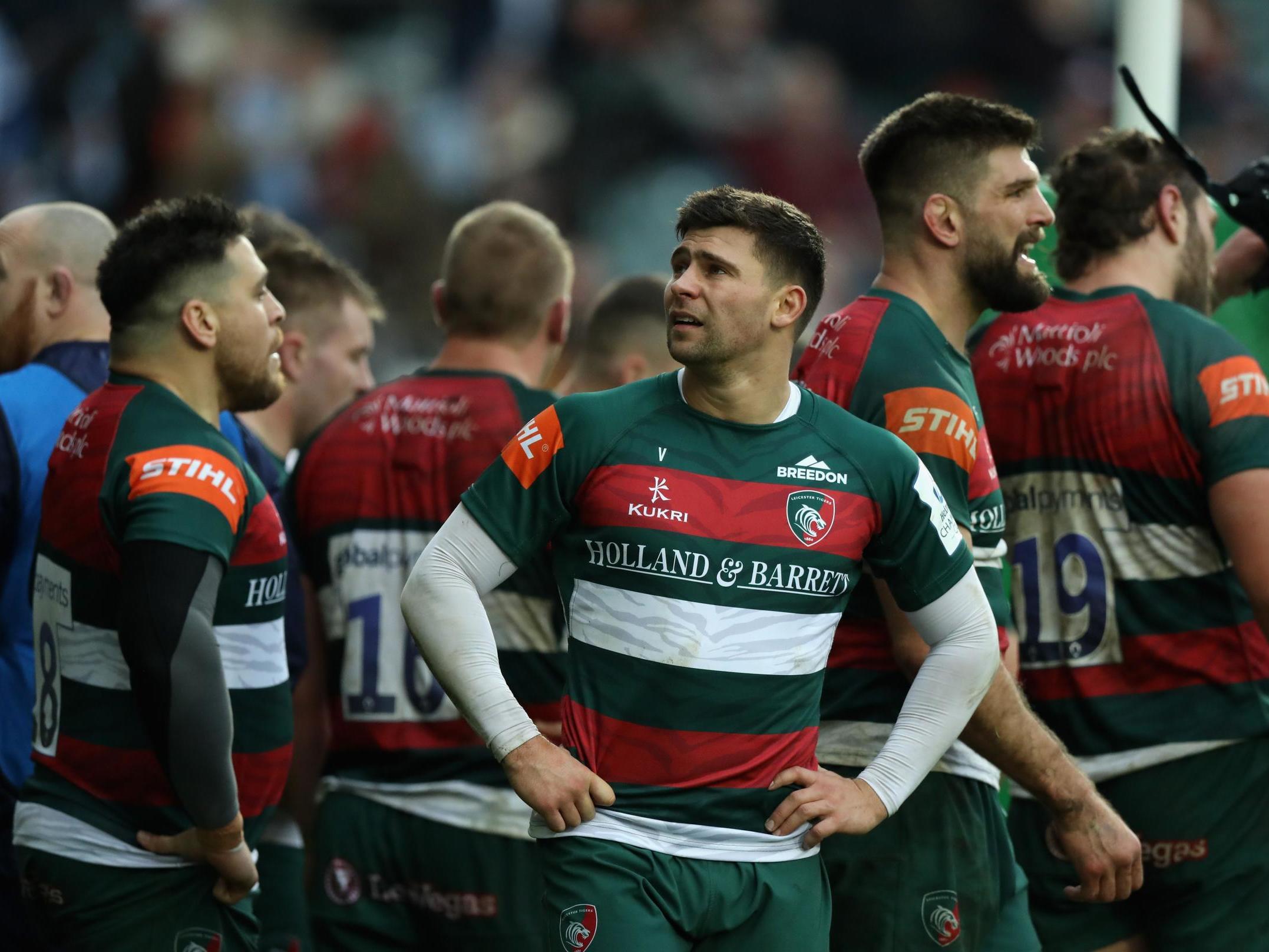 Leicester Tigers are one of six teams fighting for survival