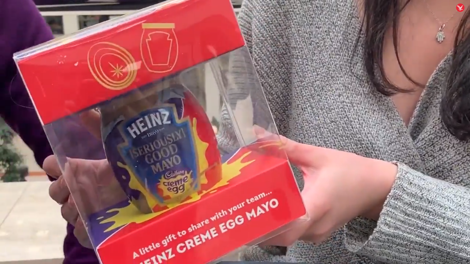 Is it a mayonnaise, is it an Easter egg? Sabrina investigates...