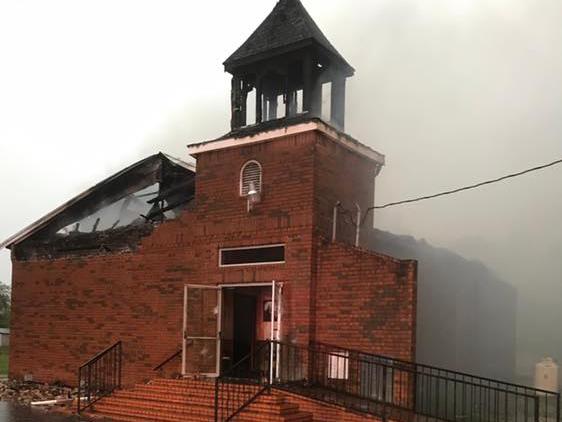 The three major fires and a fourth smaller blaze occurred last week in St Landry Parish, Louisiana