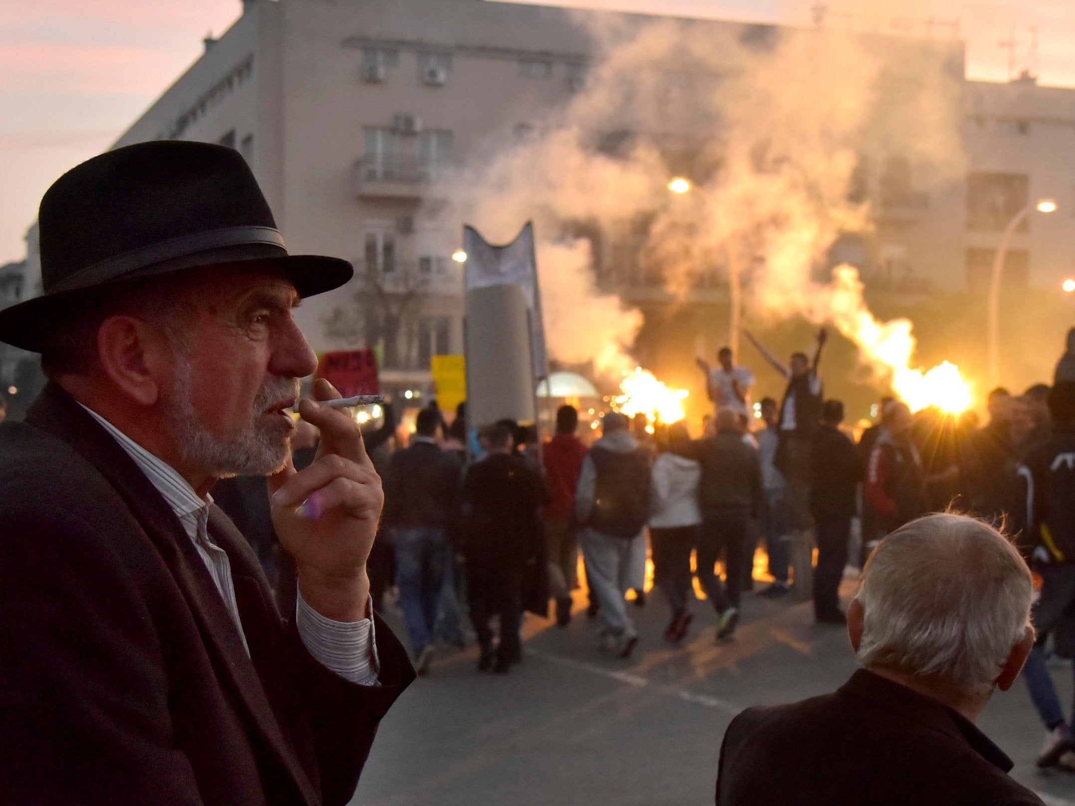 Protesters in Montenegro are demanding the resignation of Milo Djukanovic after almost 30 years in power