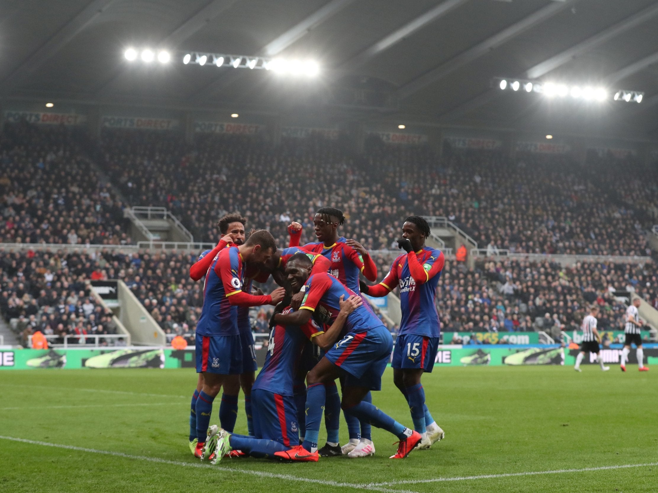 Palace swamp Luka Milivojevic after his penalty broke the deadlock