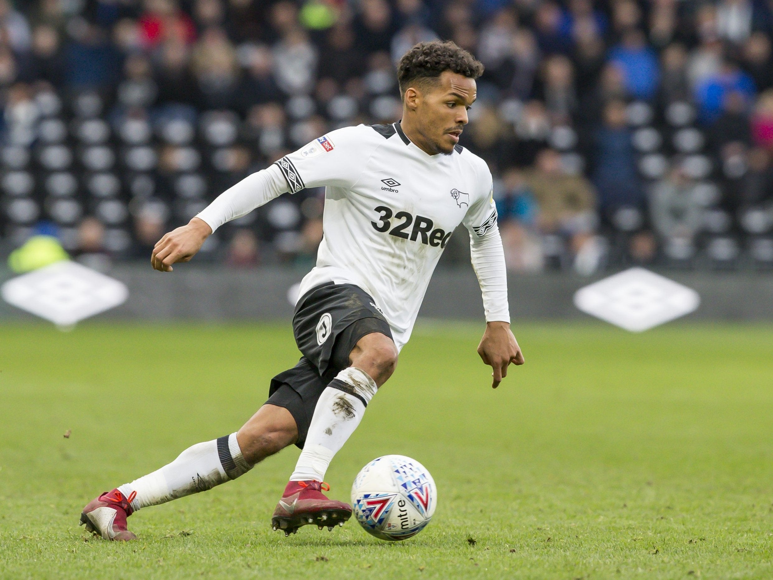 Duane Holmes is alleged to have been racially abused by a Brentford fan (Getty)