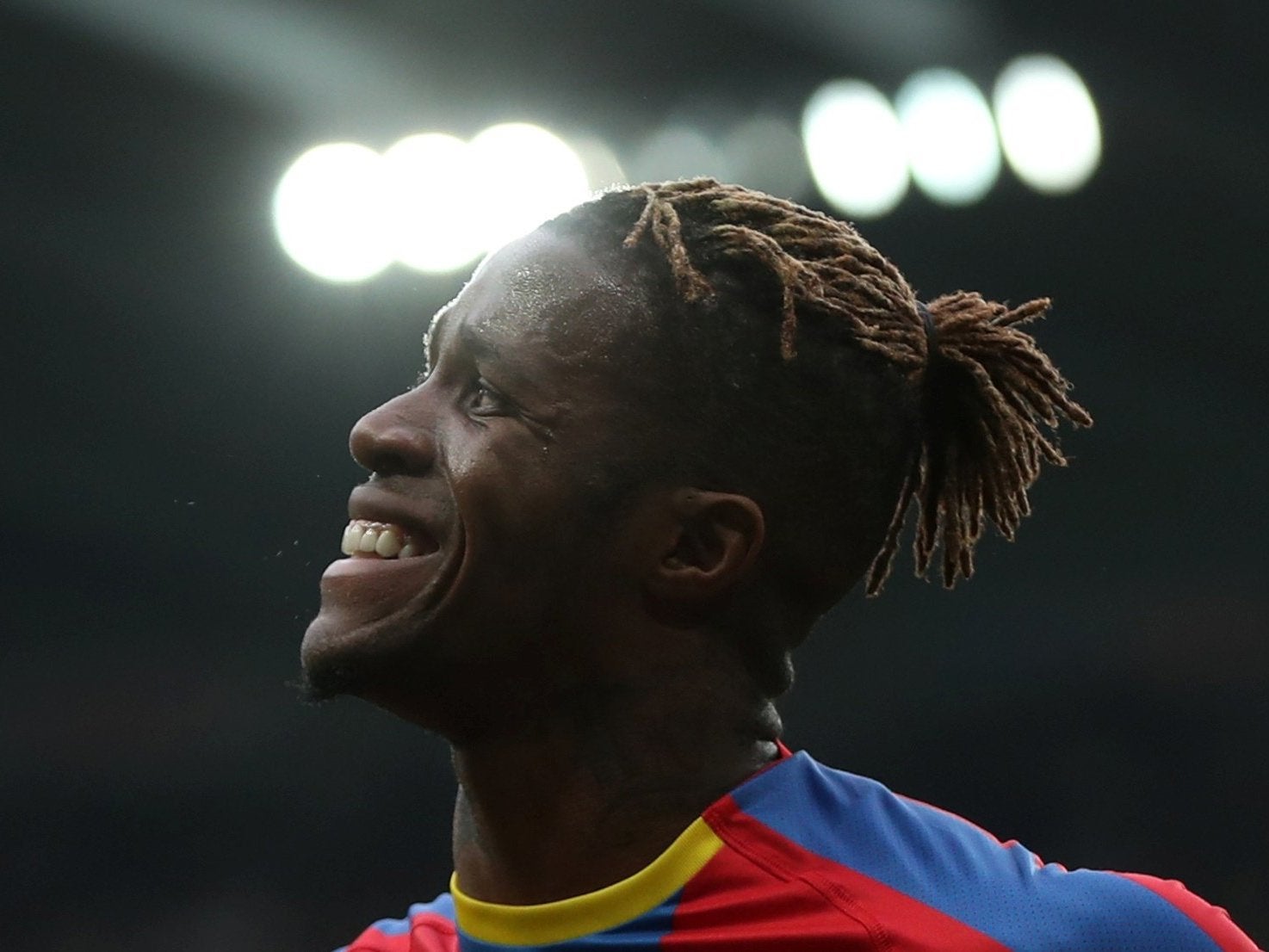 Zaha was racially abused for the second time this season (Action Images via Reuters)