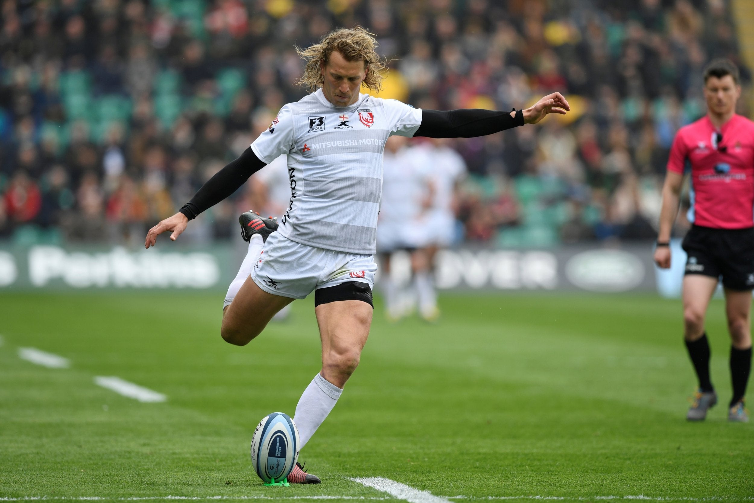 Billy Twelvetrees adds the extras for Northampton (Reuters)