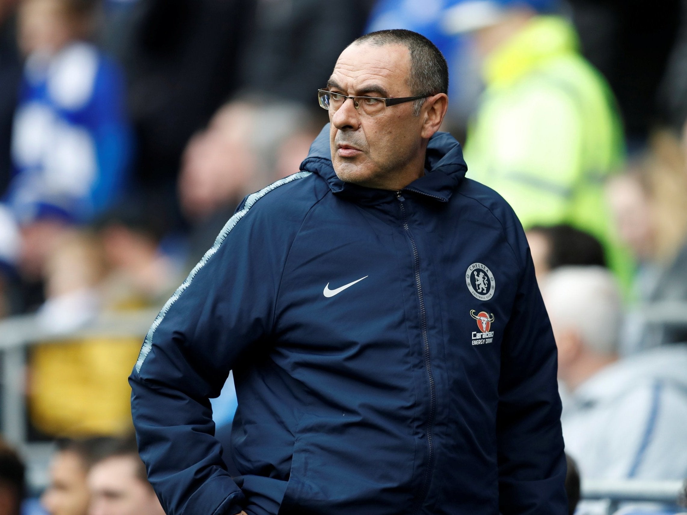 Chelsea manager Maurizio Sarri is under pressure