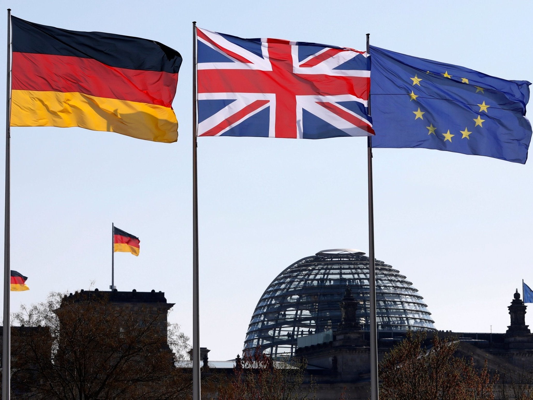 <p>Before the 2016 referendum the UK was Germany’s fourth most important trader. By the end of this year, Britain is projected to be in the 11th spot.</p>