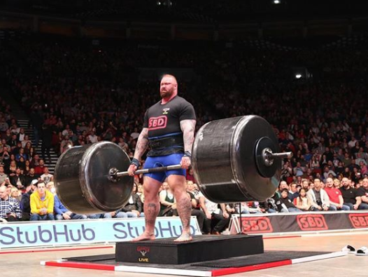 Bjornsson shone in the deadlift (Instagram/thorbjornsson )