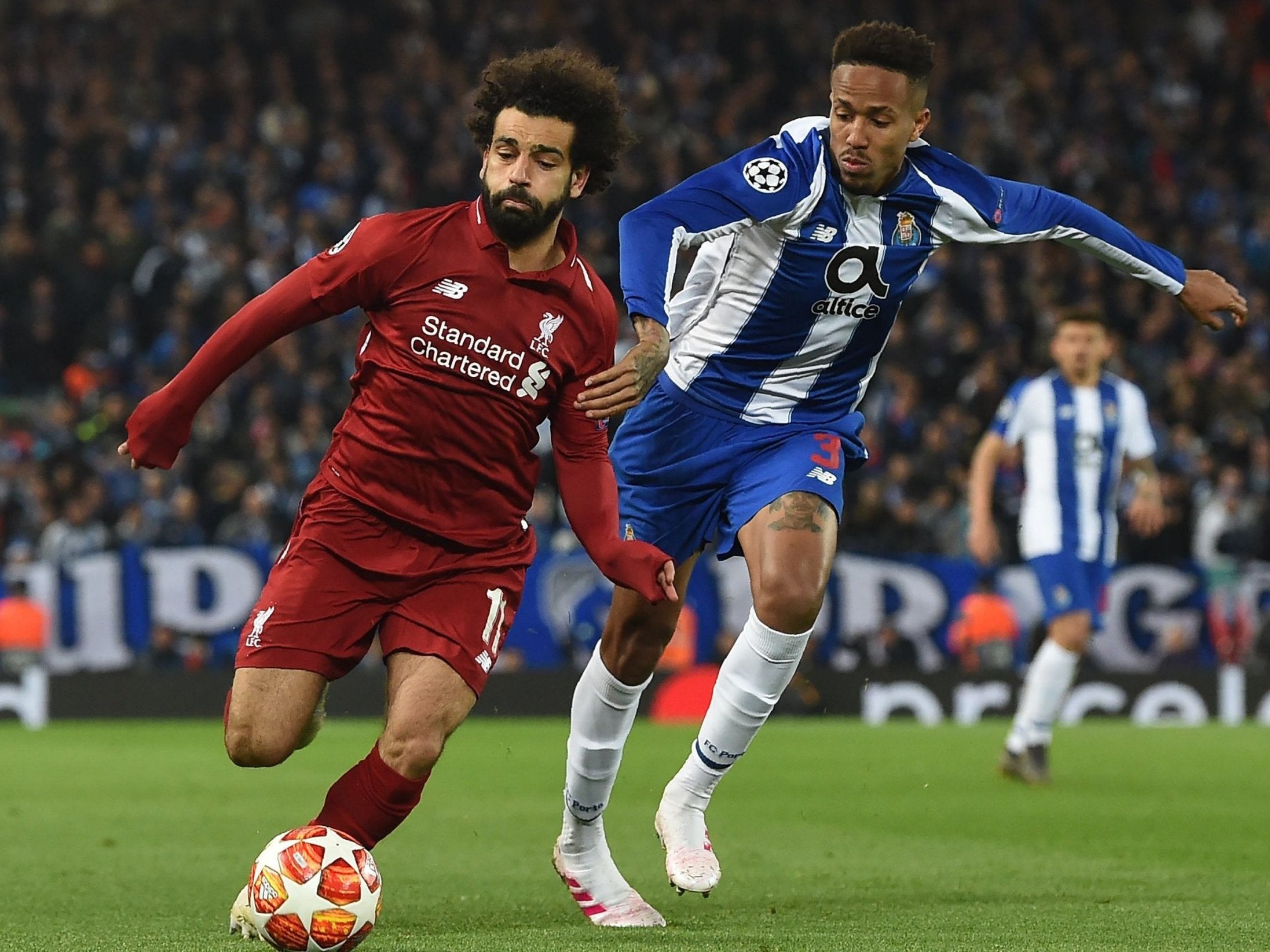 Militao tracks Salah