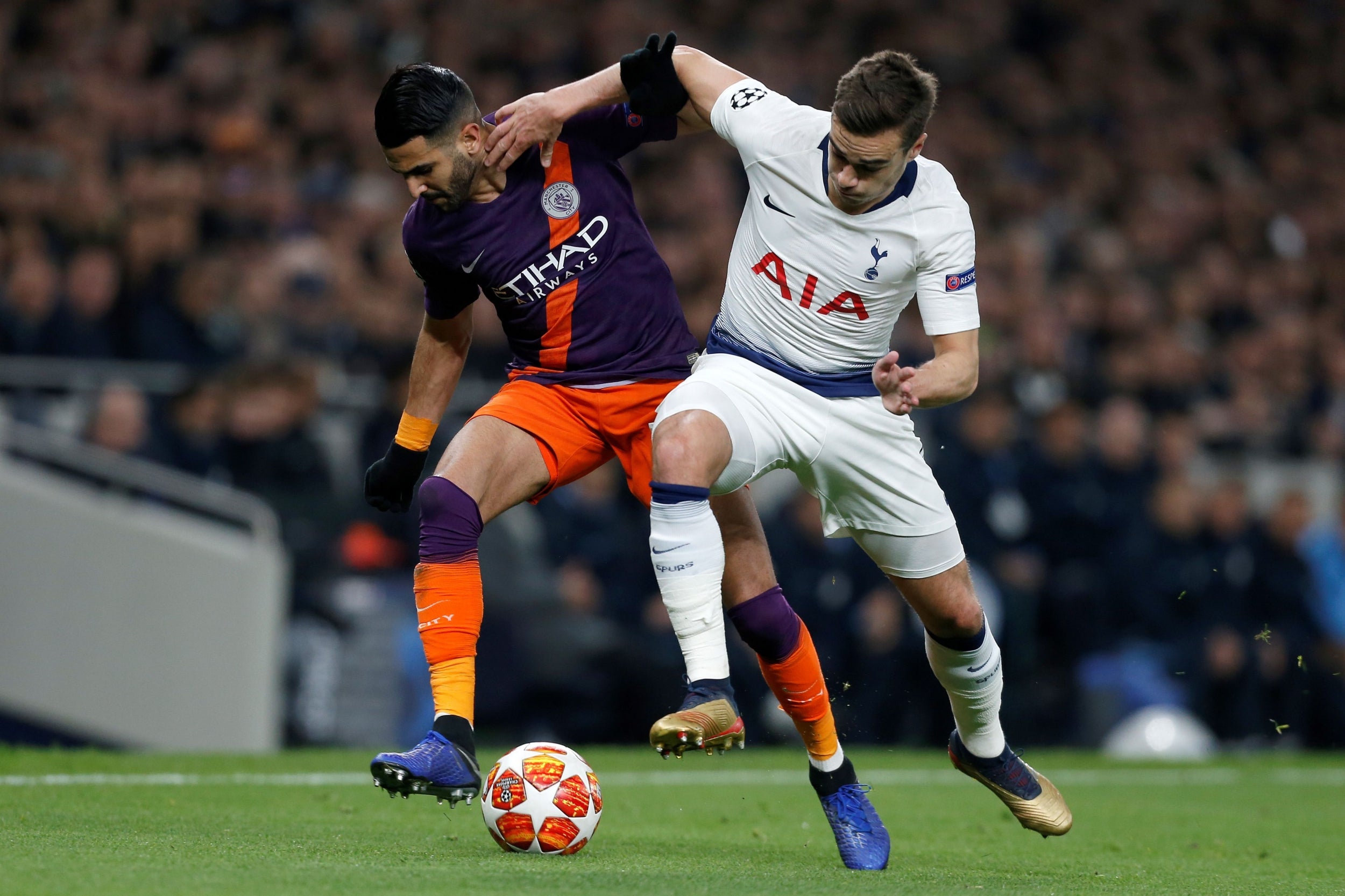 Harry Winks will not be available for the first leg (Getty)