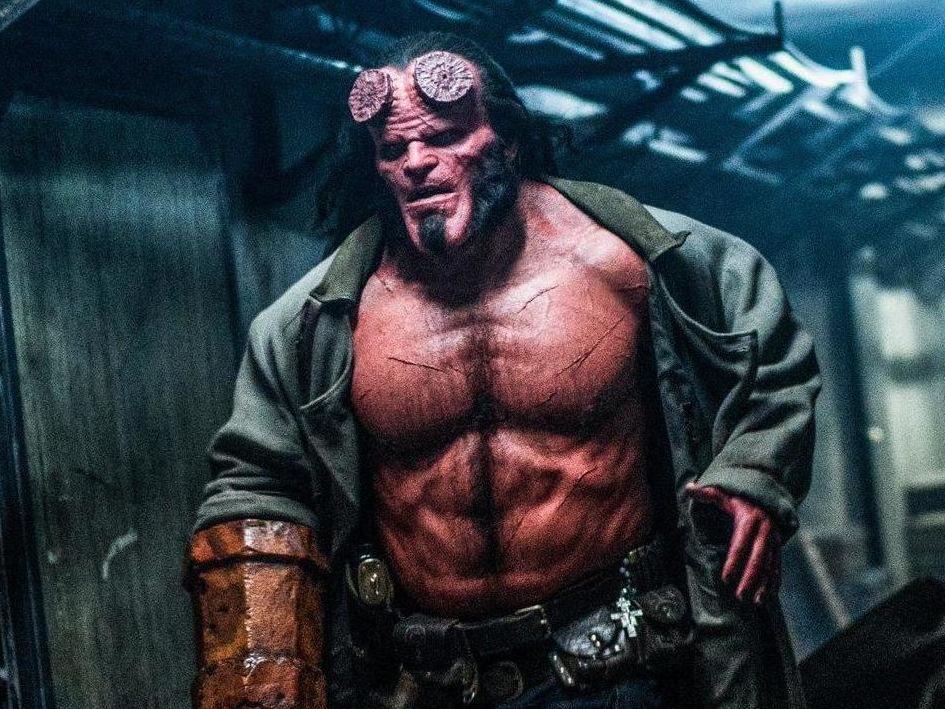 David Harbour as Hellboy