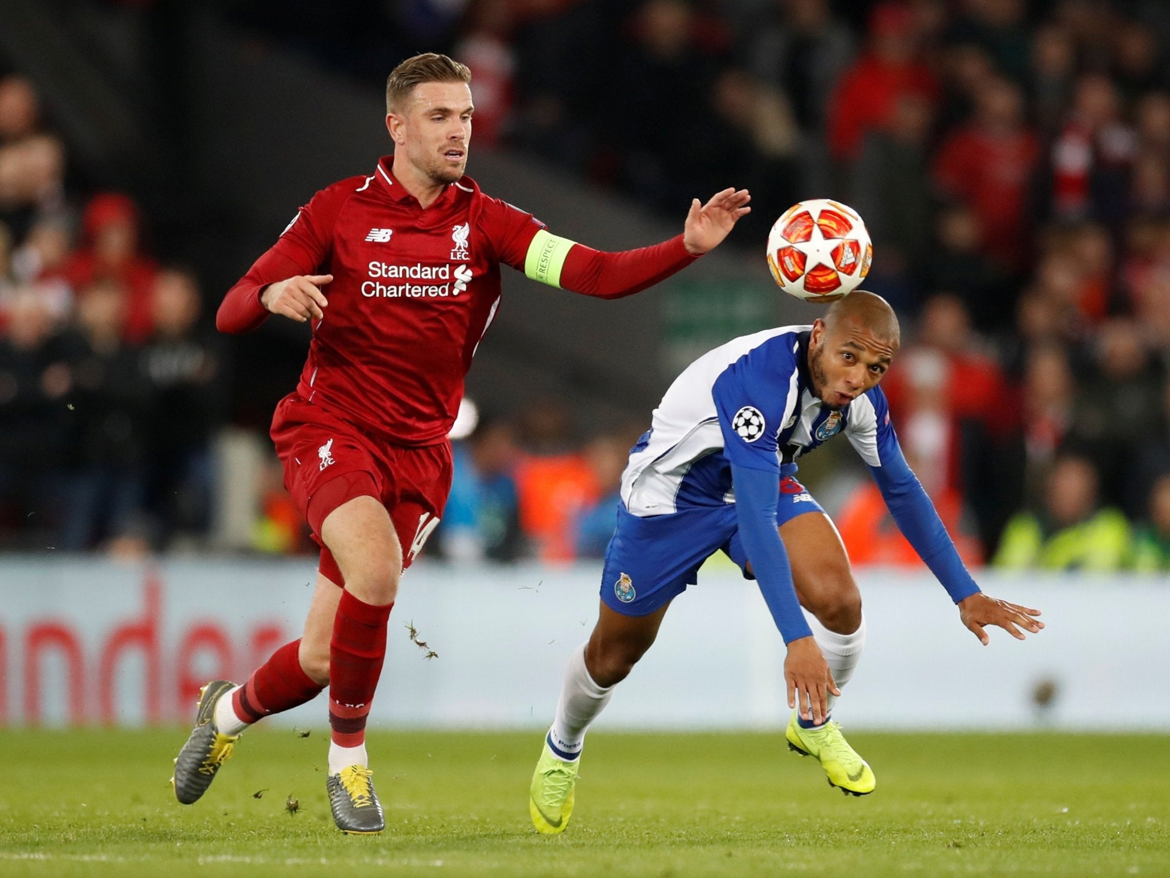 Jordan Henderson captains Liverpool to victory over Porto