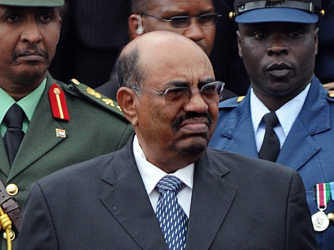 Ousted Sudanese president Omar al-Bashir. (AFP)