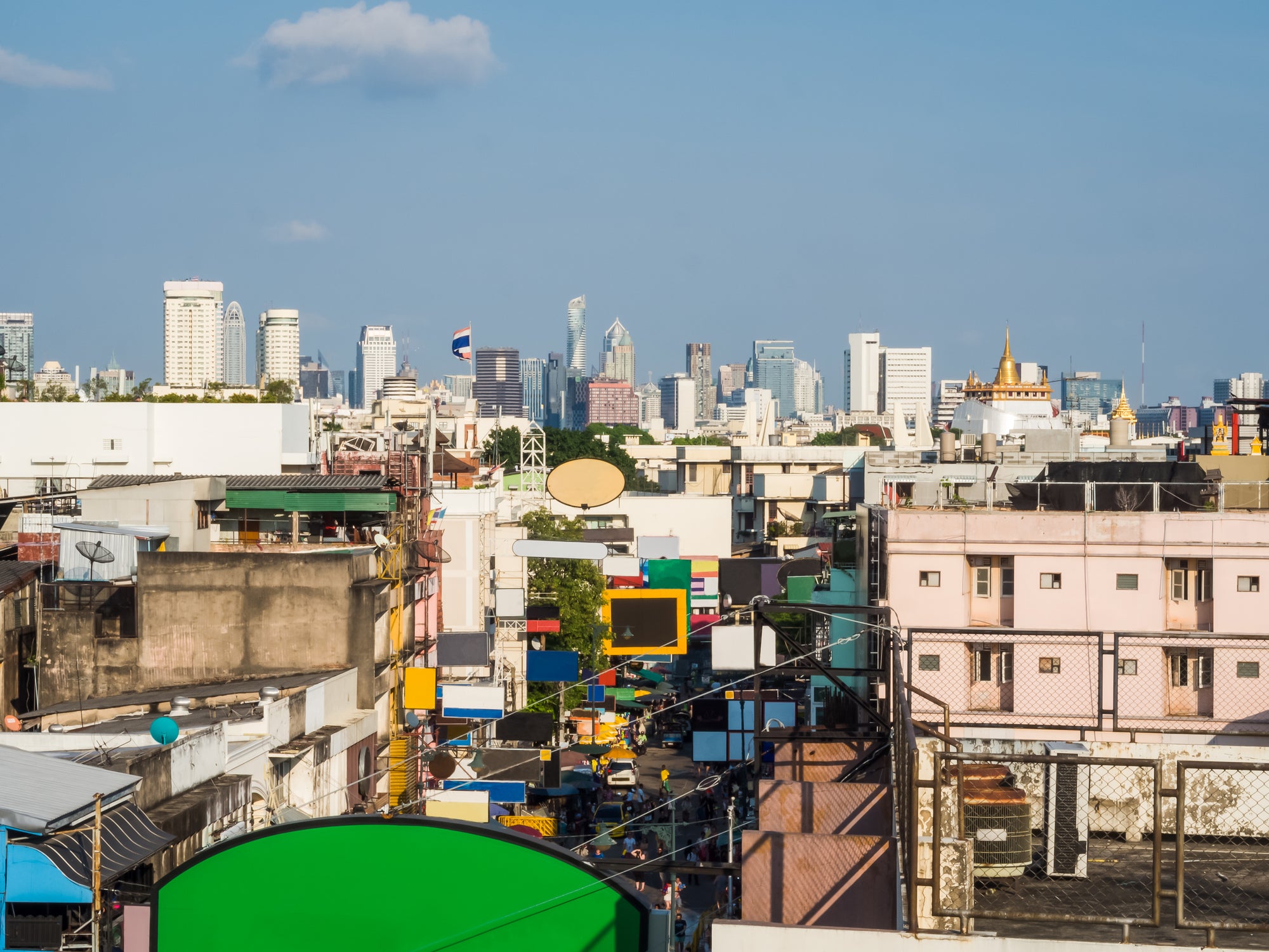 Khao San Road from above