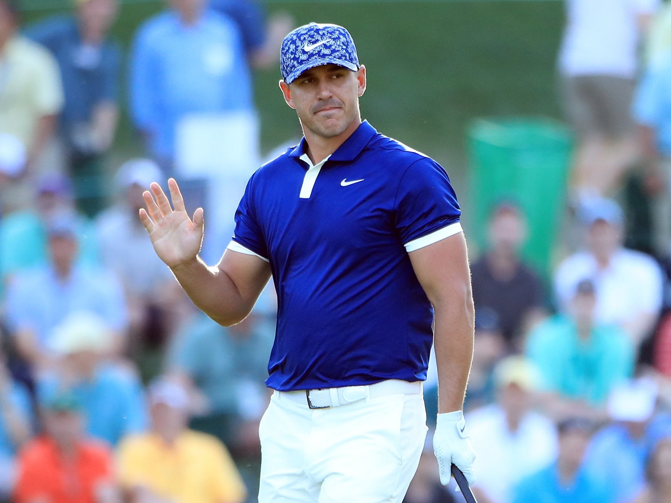 Koepka took a joint-lead with a 66 on Thursday