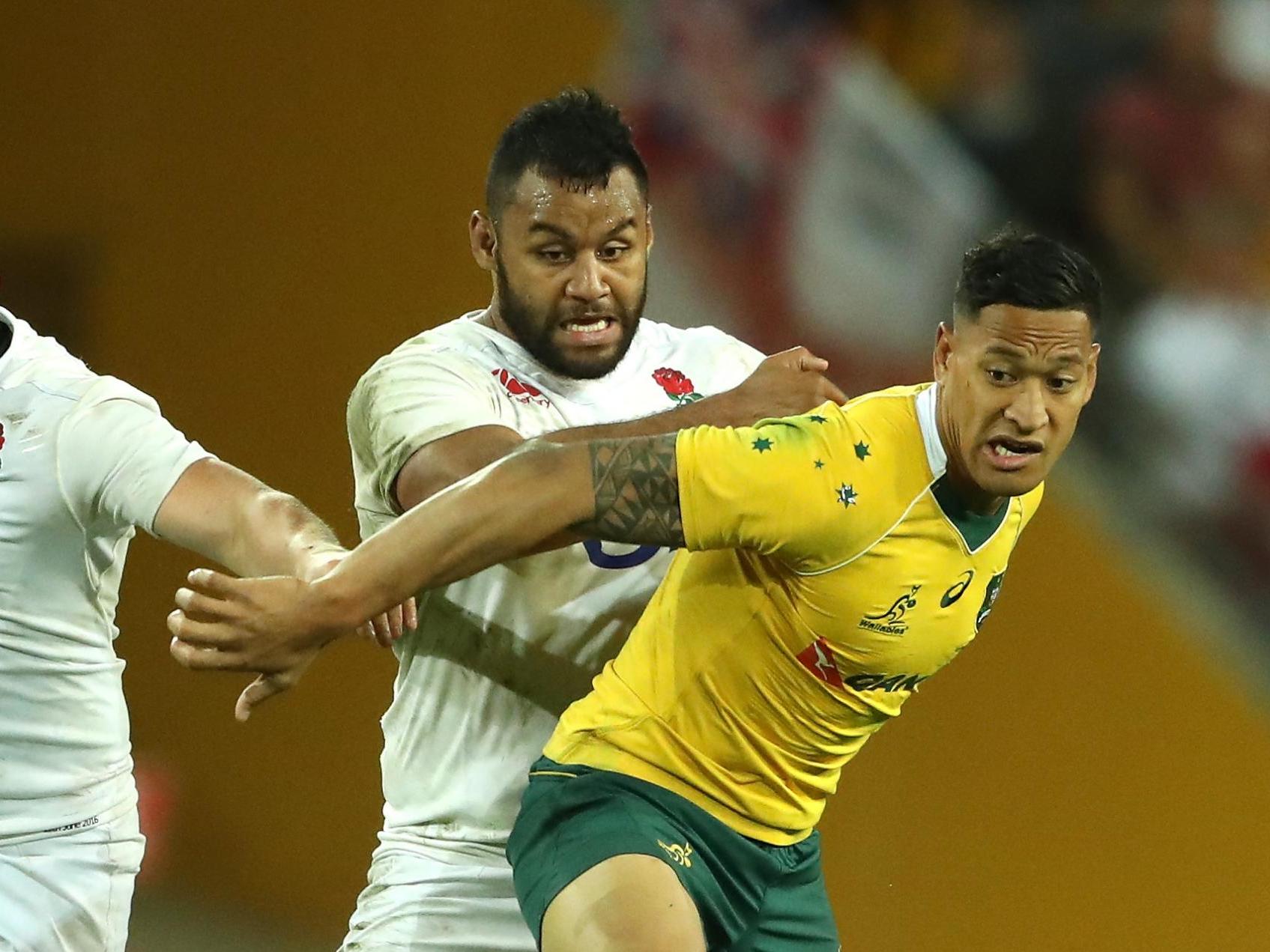 Vunipola's post, which has not been deleted, supported Folau - who has now been sacked