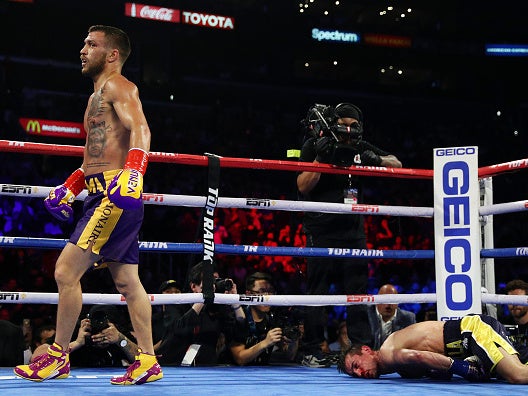 Lomachenko stops Crolla in the fourth