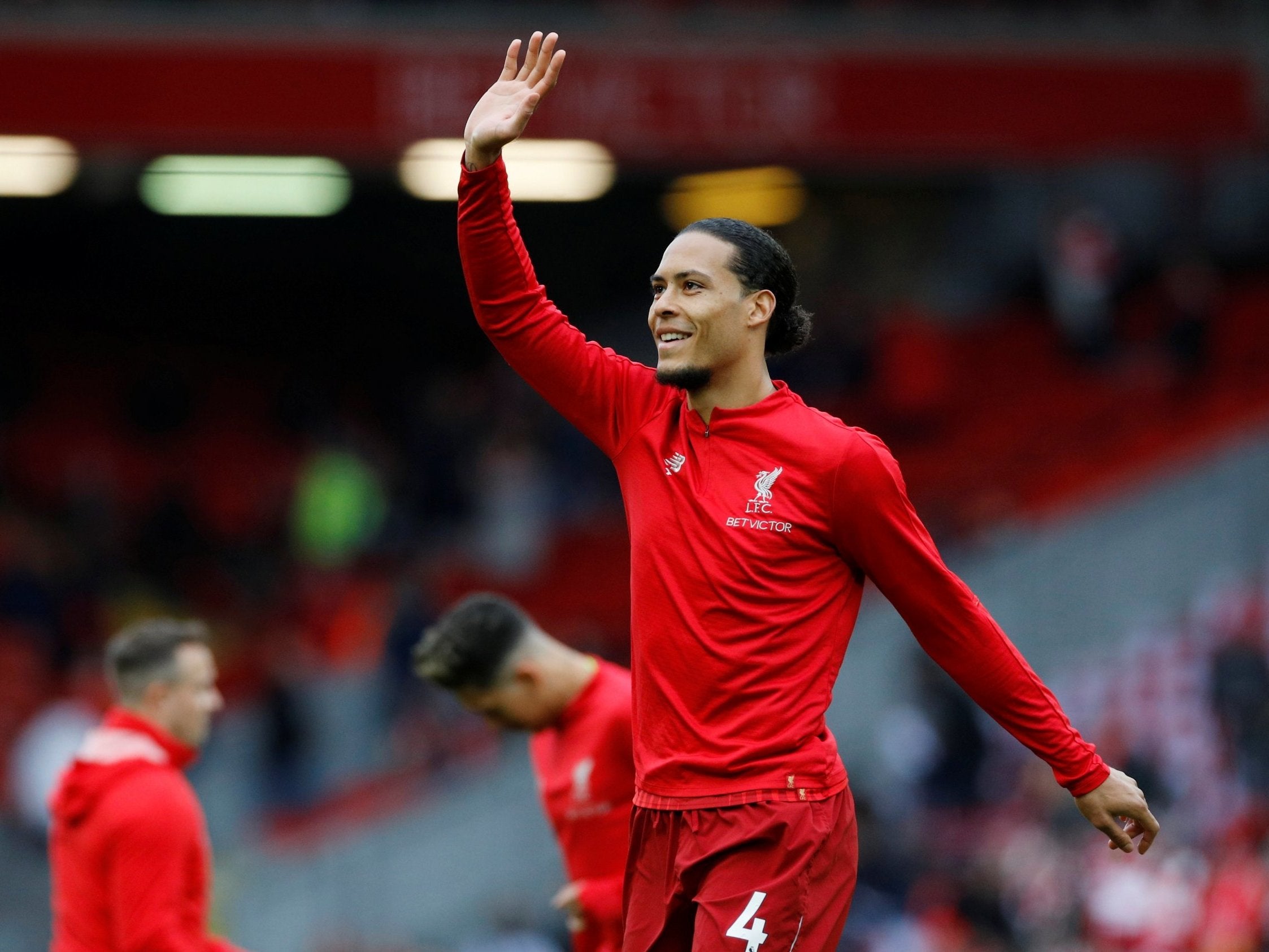 Van Dijk has become hugely popular at Anfield