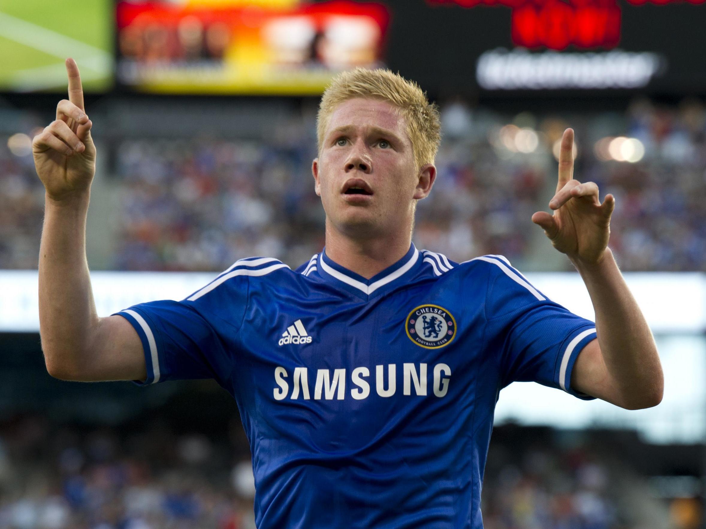 De Bruyne struggled to make an impact at Chelsea