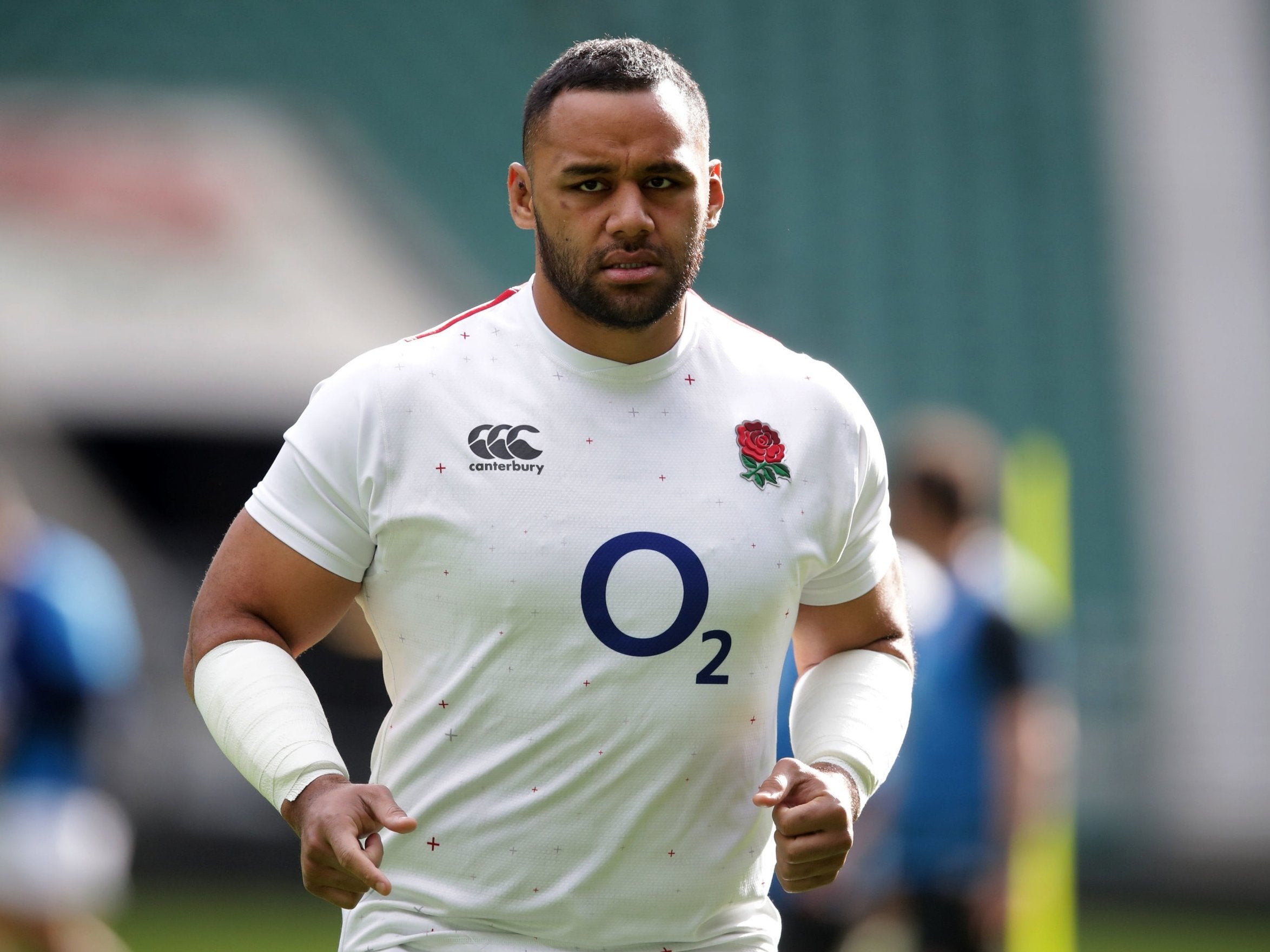 Billy Vunipola has been warned by the RFU for his Instagram post supporting Israel Folau