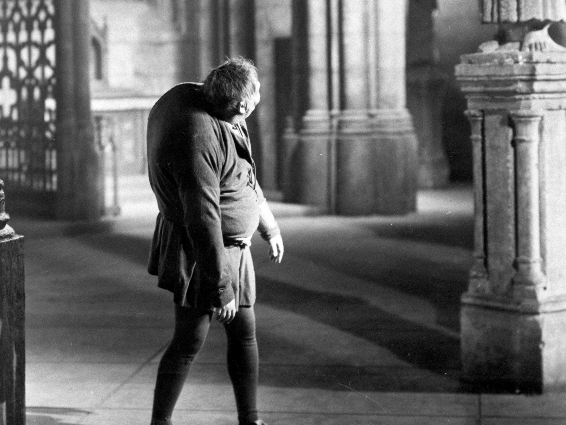 Charles Laughton as Quasimodo in 1939’s ‘The Hunchback of Notre Dame’