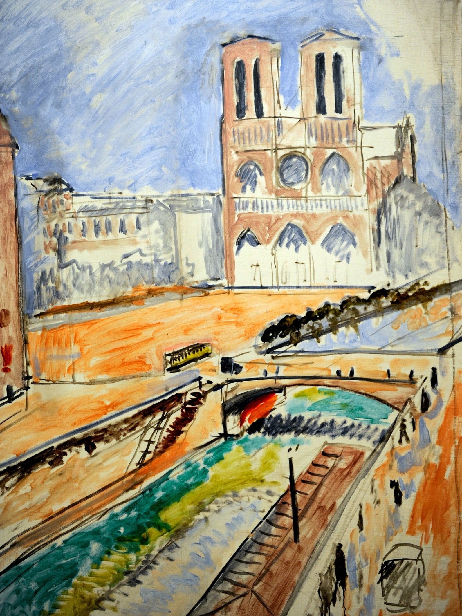 ‘Notre-Dame’, Henri Matisse, 1914