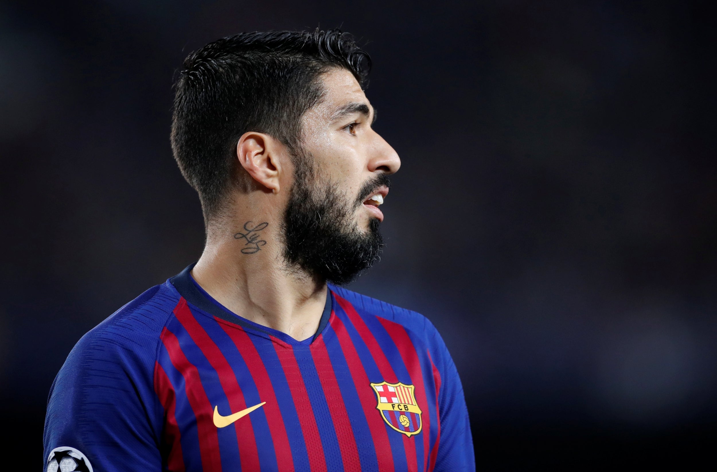 Luis Suarez will start against his former club