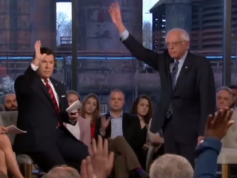 A number of Fox News audience members support Bernie Sanders universal healthcare plans