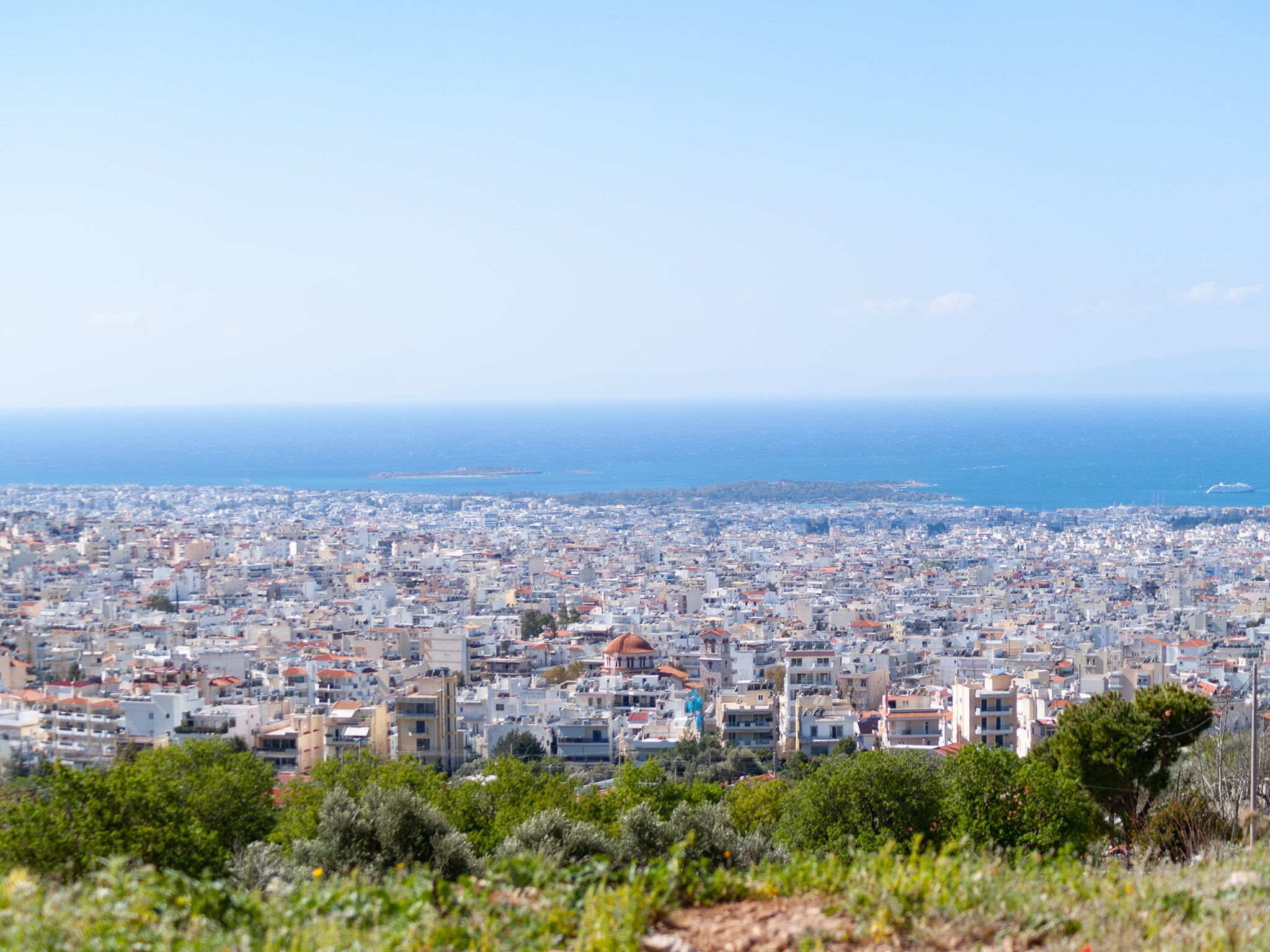 Glyfada: a view of the suburb in Greece where Macris and Malkoun were living