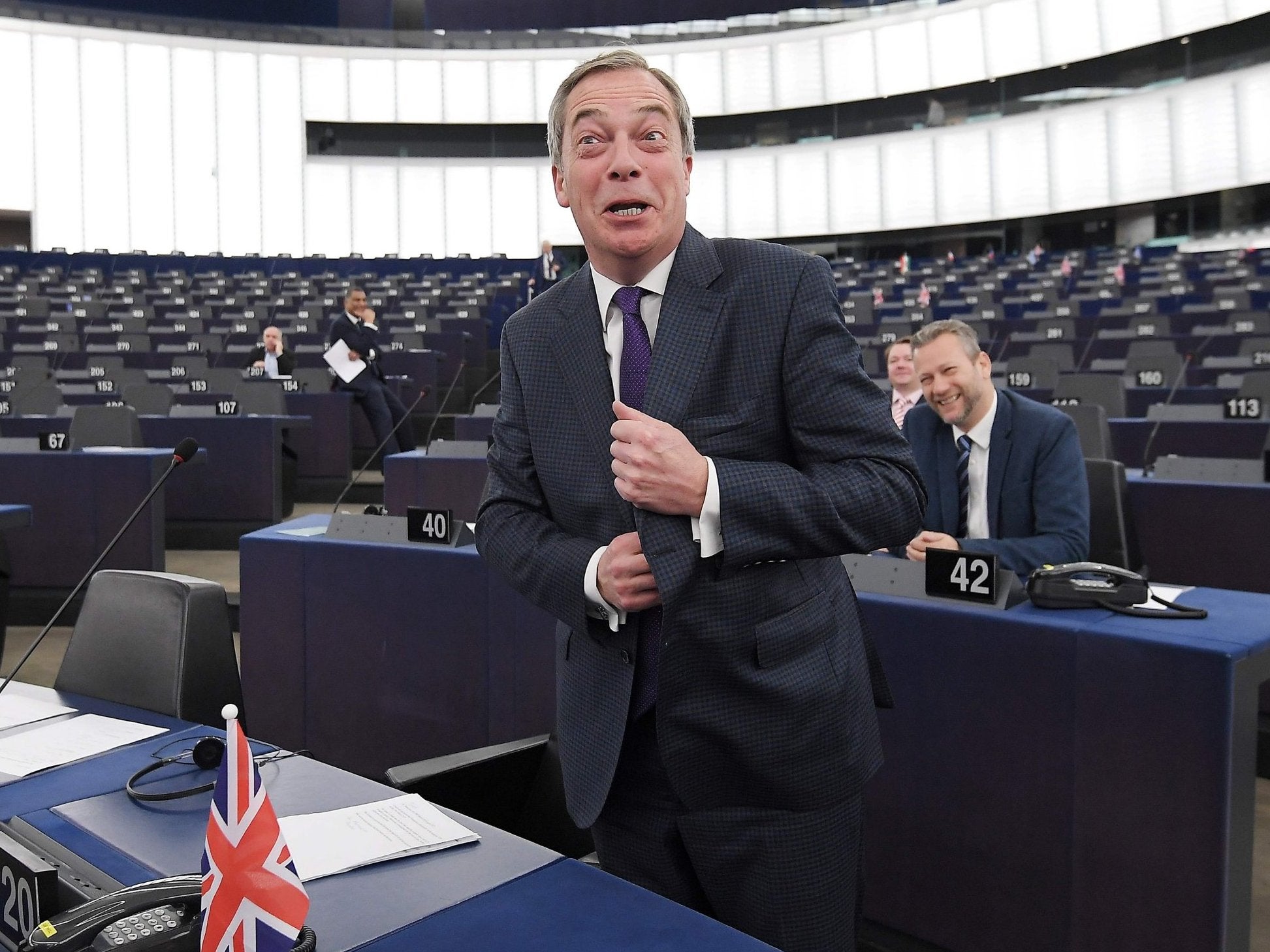 Nigel Farage has been a scourge of the European Parliament