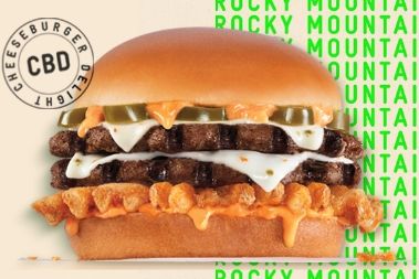 Carl's Jr is selling a CBD-infused burger on 420 (Carl's Jr)