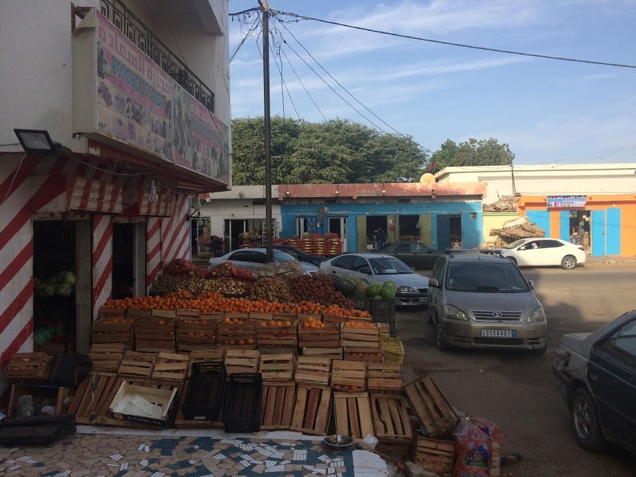 Nouakchott is one of the largest cities in the Sahara