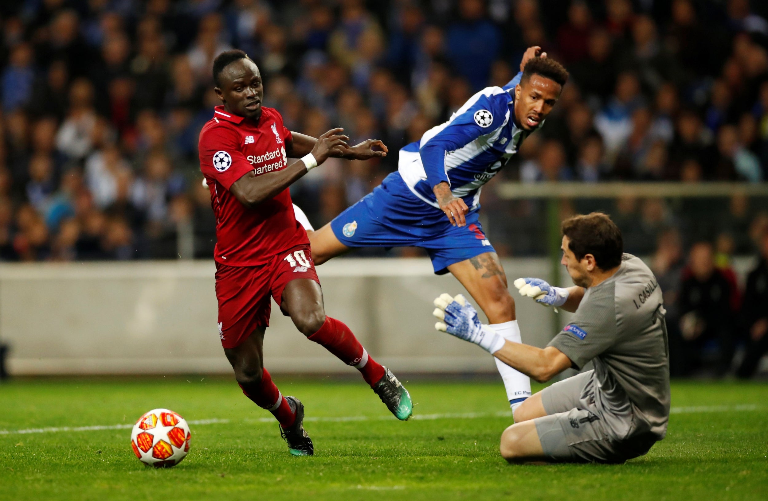 Sadio Mane in action against Porto in the second-leg