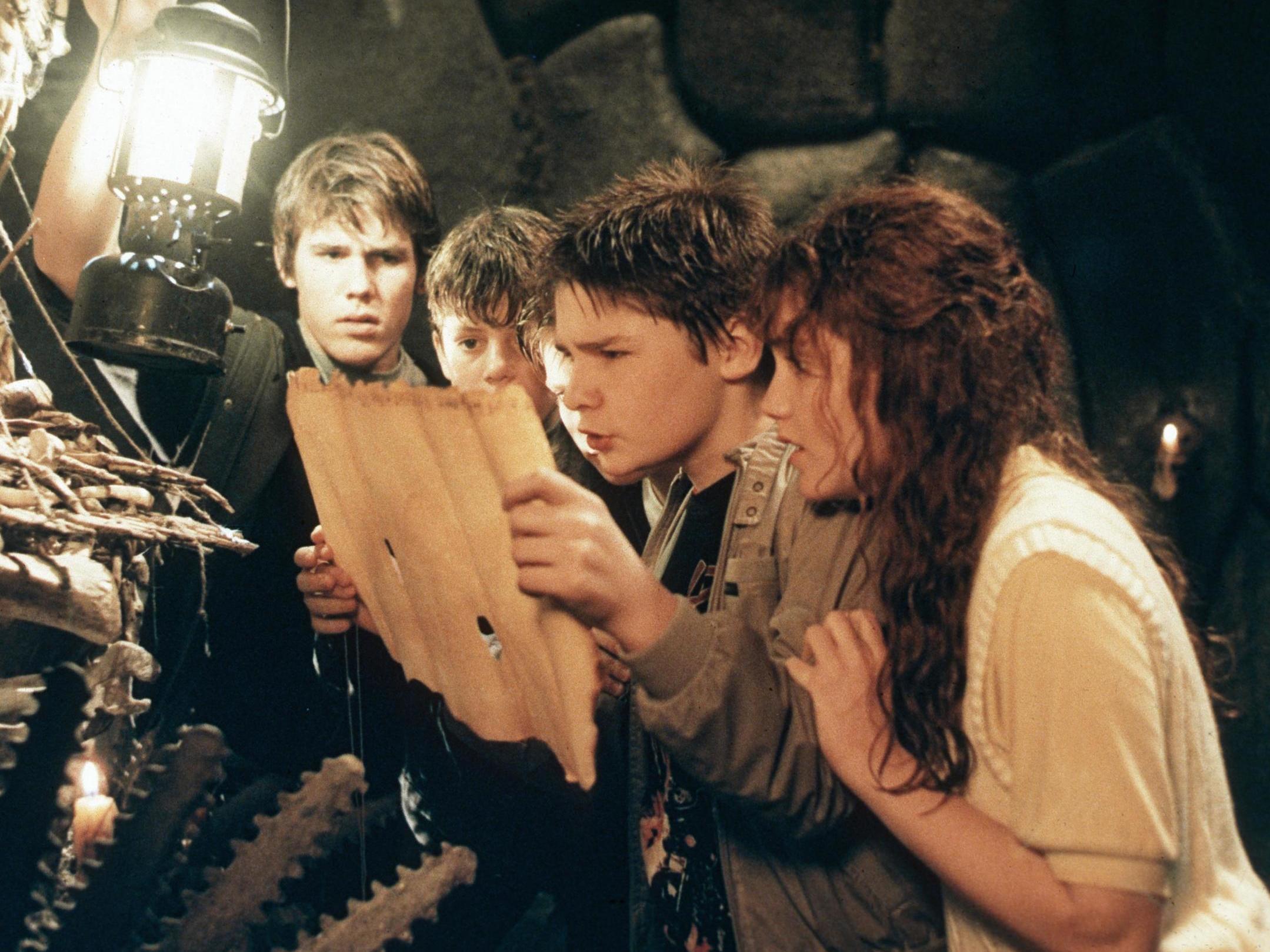 ‘The Goonies‘ featured a pre-Avengers Josh Brolin, far left (Rex)