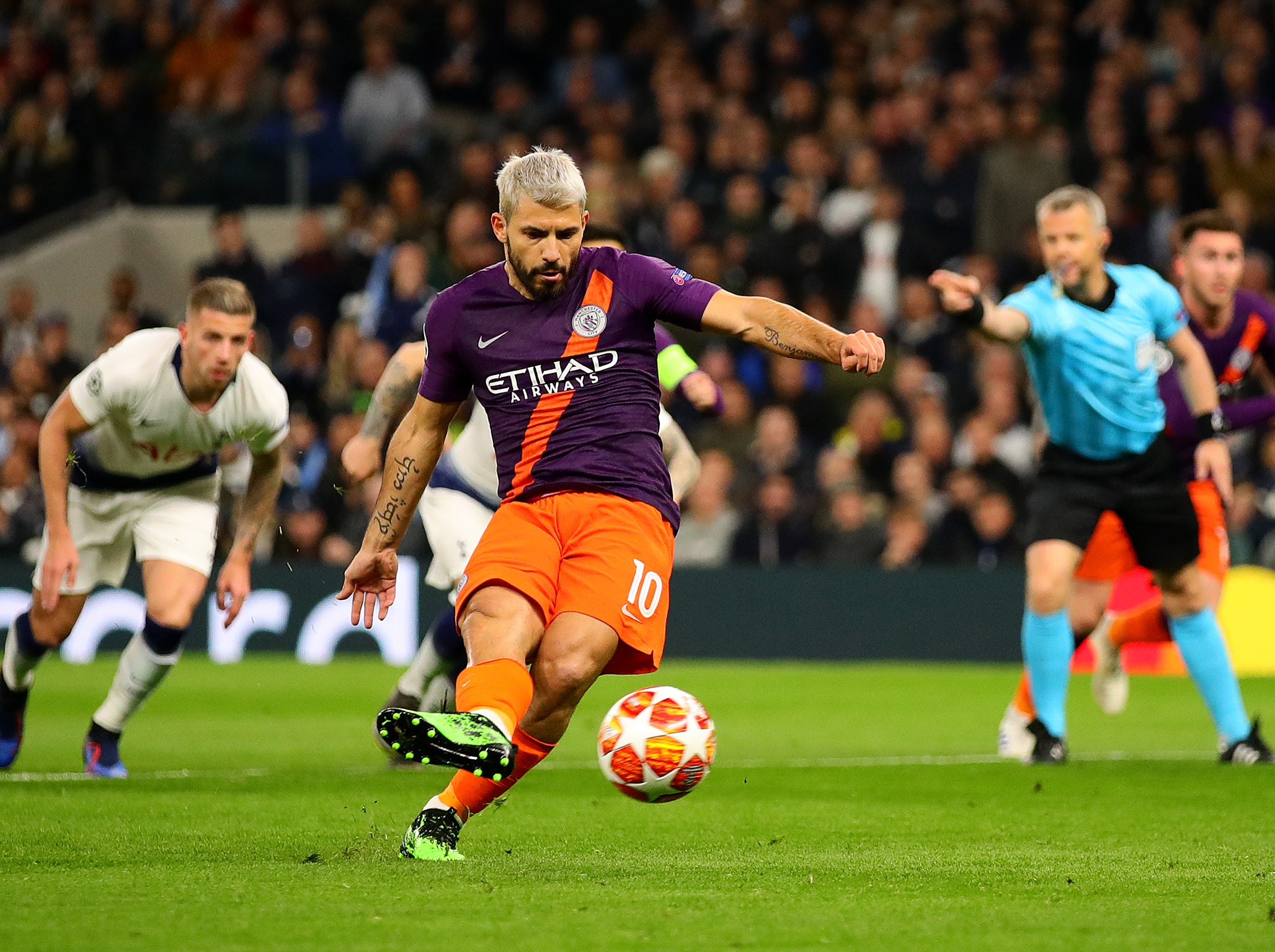 Sergio Aguero's penalty miss proved crucial