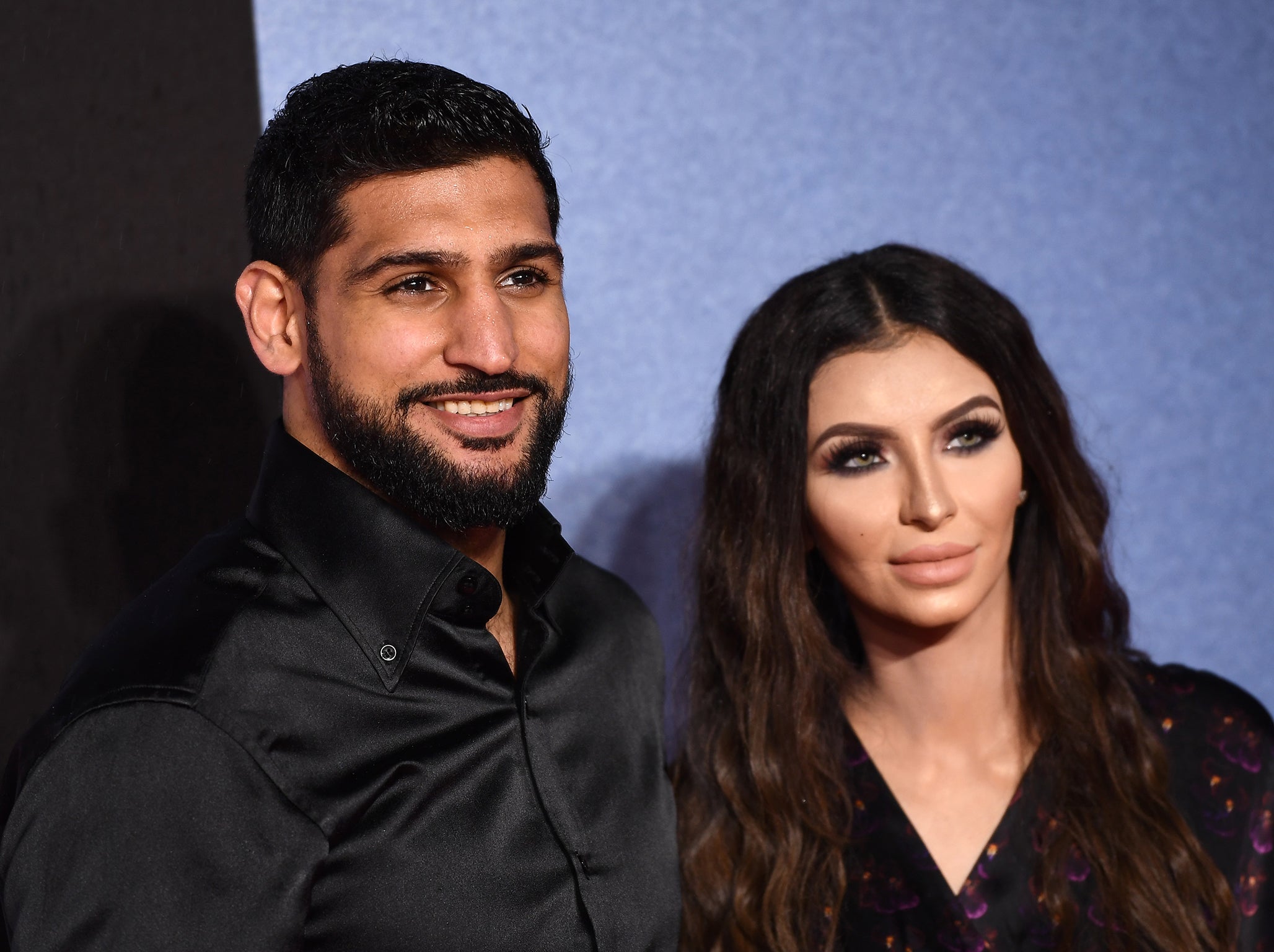 Amir Khan and his wife, Faryal Makhdoom