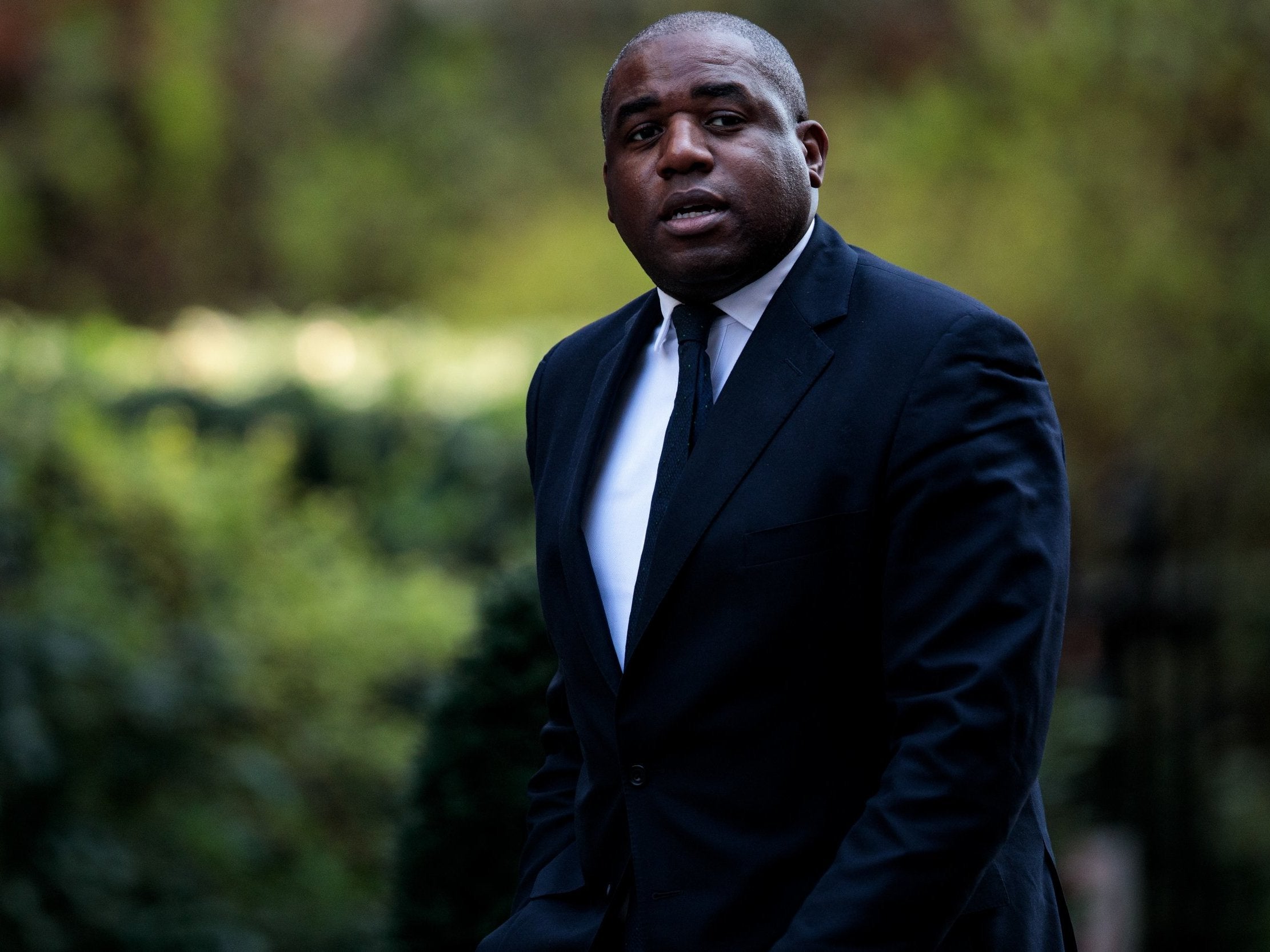 David Lammy has accused Boris Johnson of waging a ‘grubby culture war’