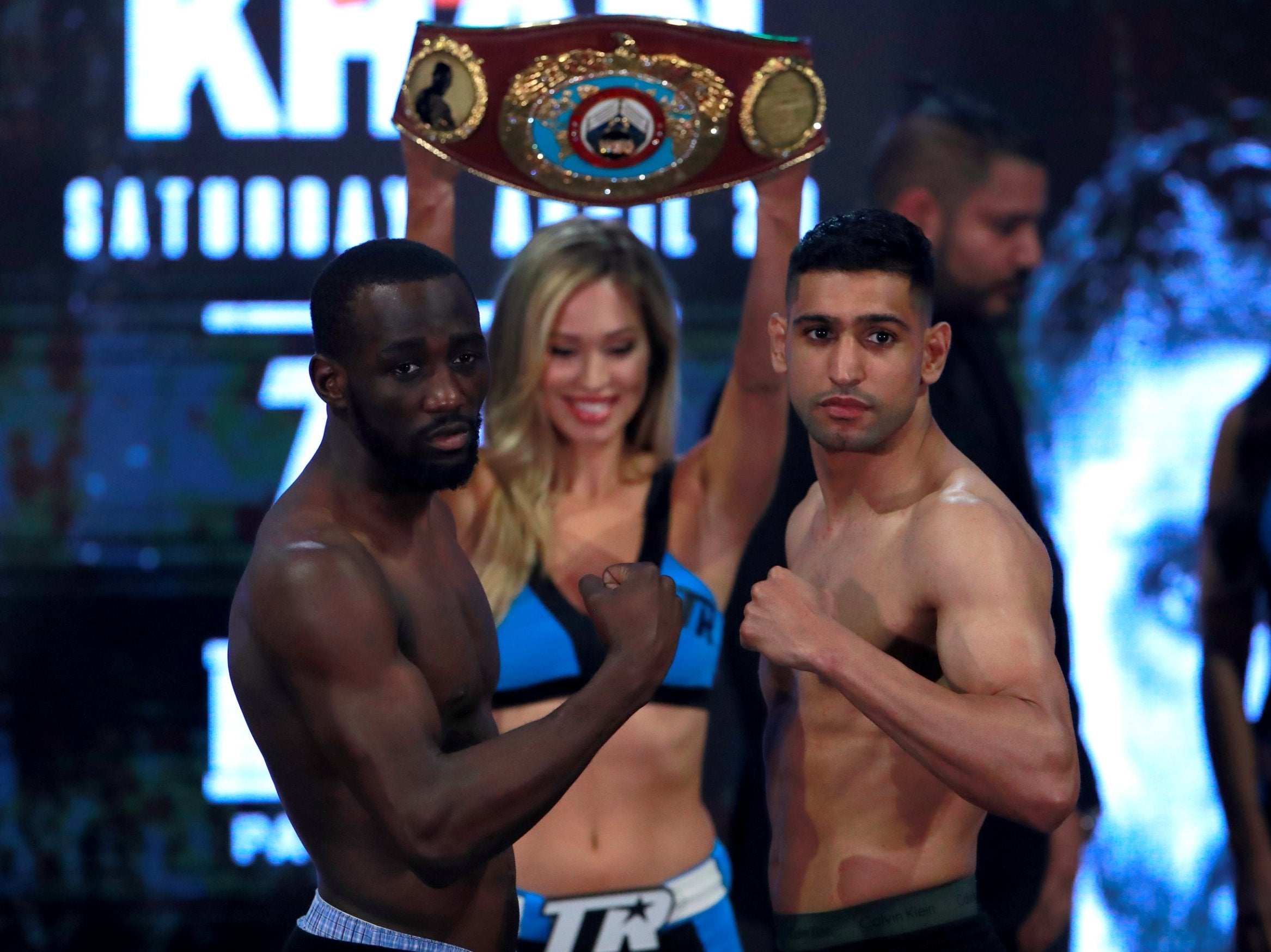 Crawford and Khan go toe to toe in New York