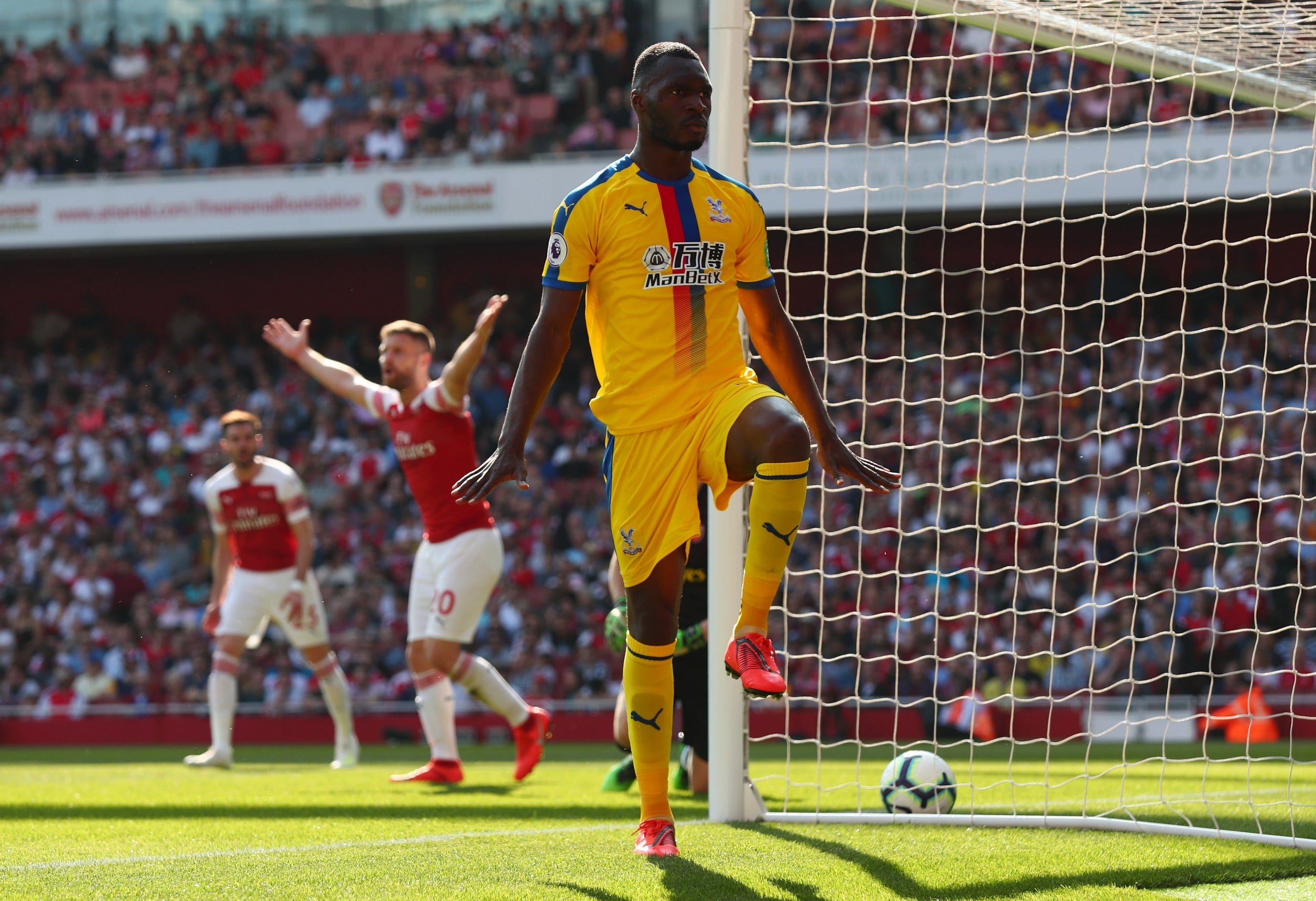 Christian Benteke scored his first goal in 358 days (Getty)