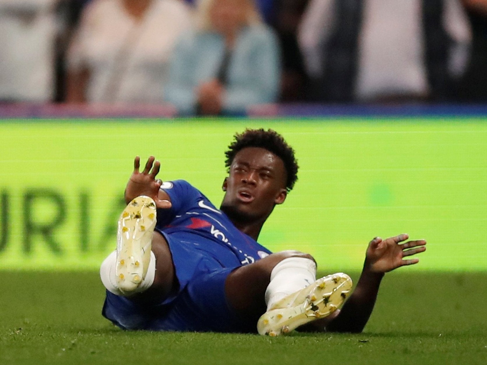 Callum Hudson-Odoi suffered a ruptured Achilles during Chelsea's 2-2 draw with Burnley