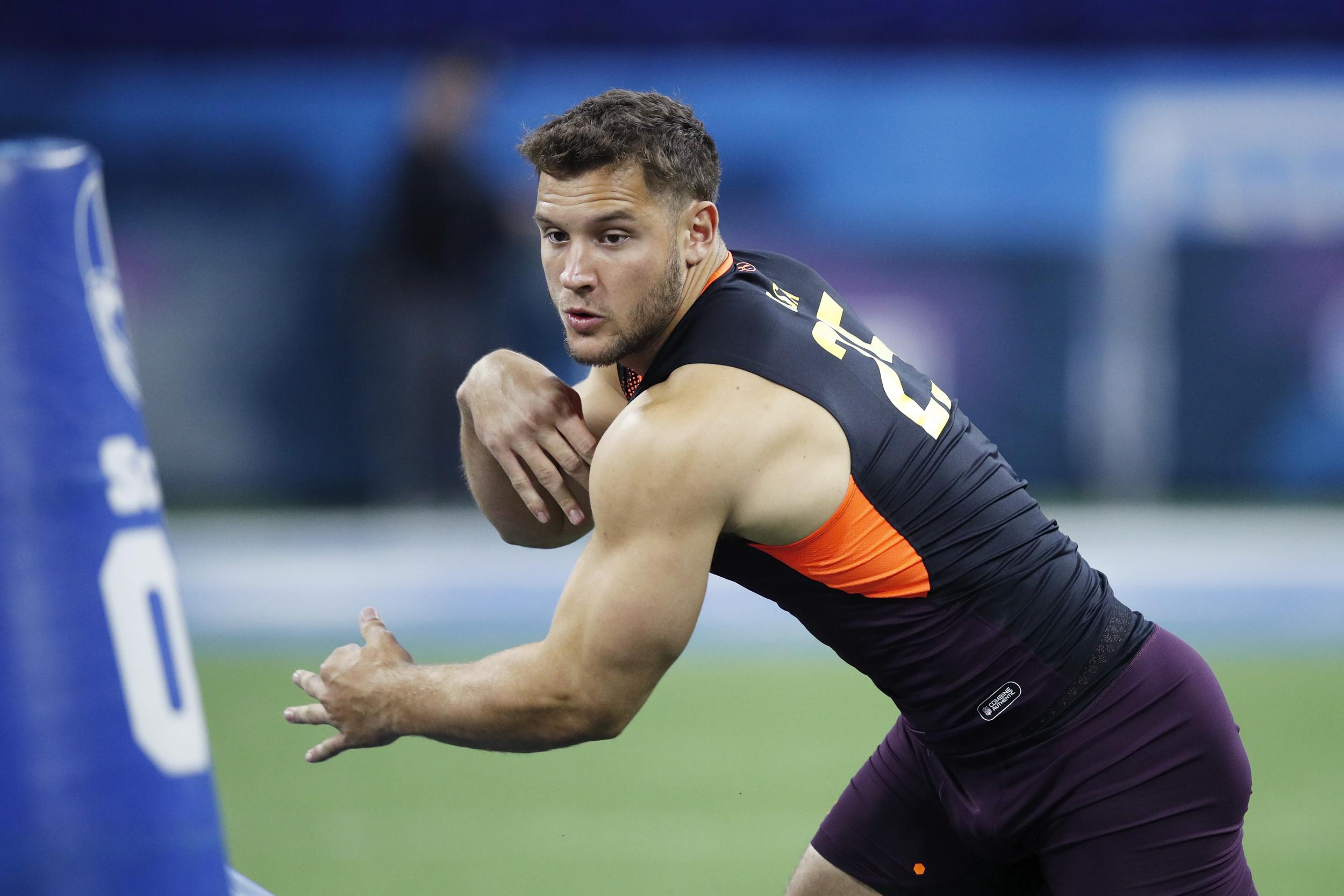 Nick Bosa is an impressive athlete and joins his brother Joey in the NFL