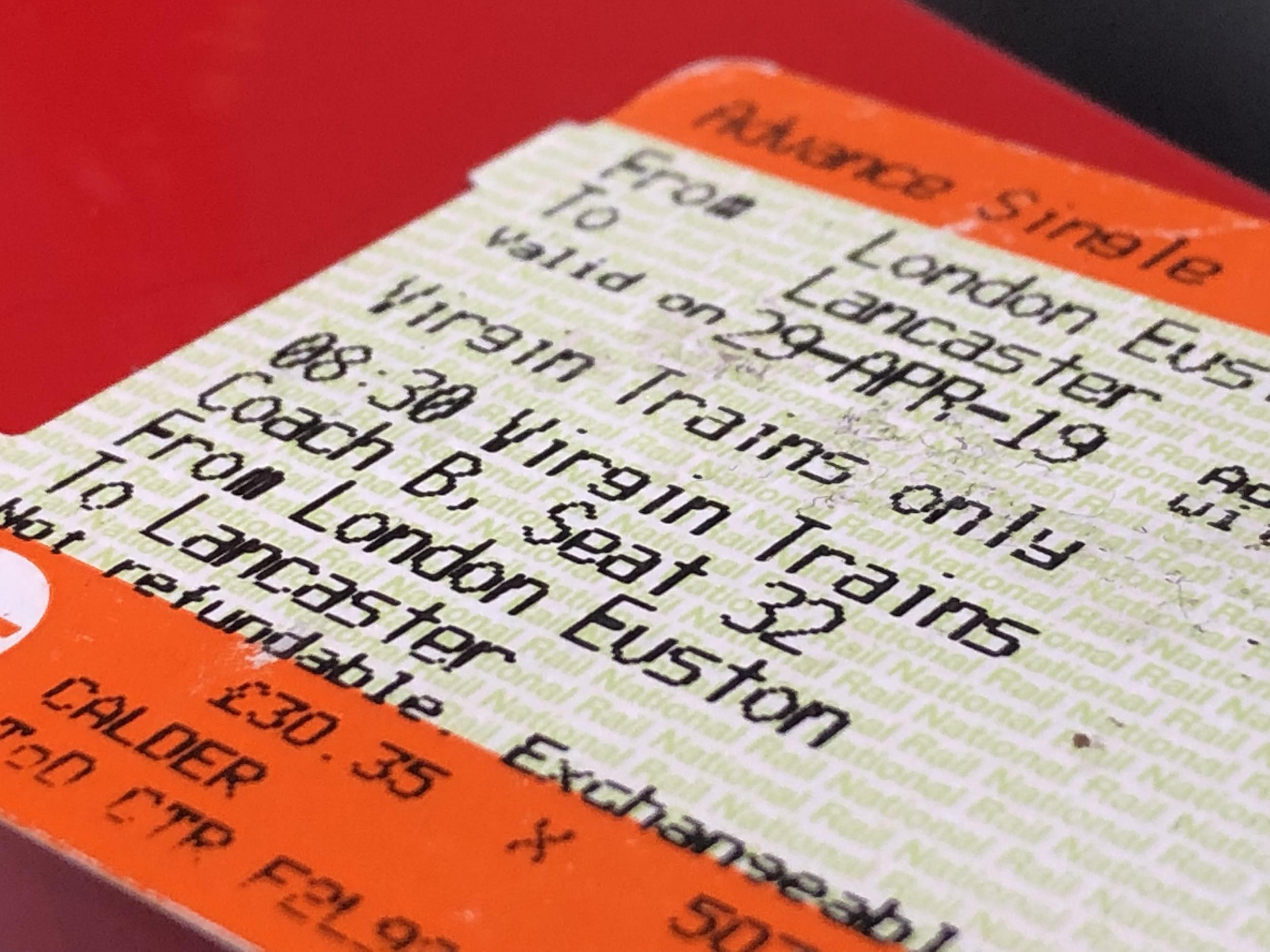 Guaranteed seat: Virgin Trains is calling for compulsory reservations