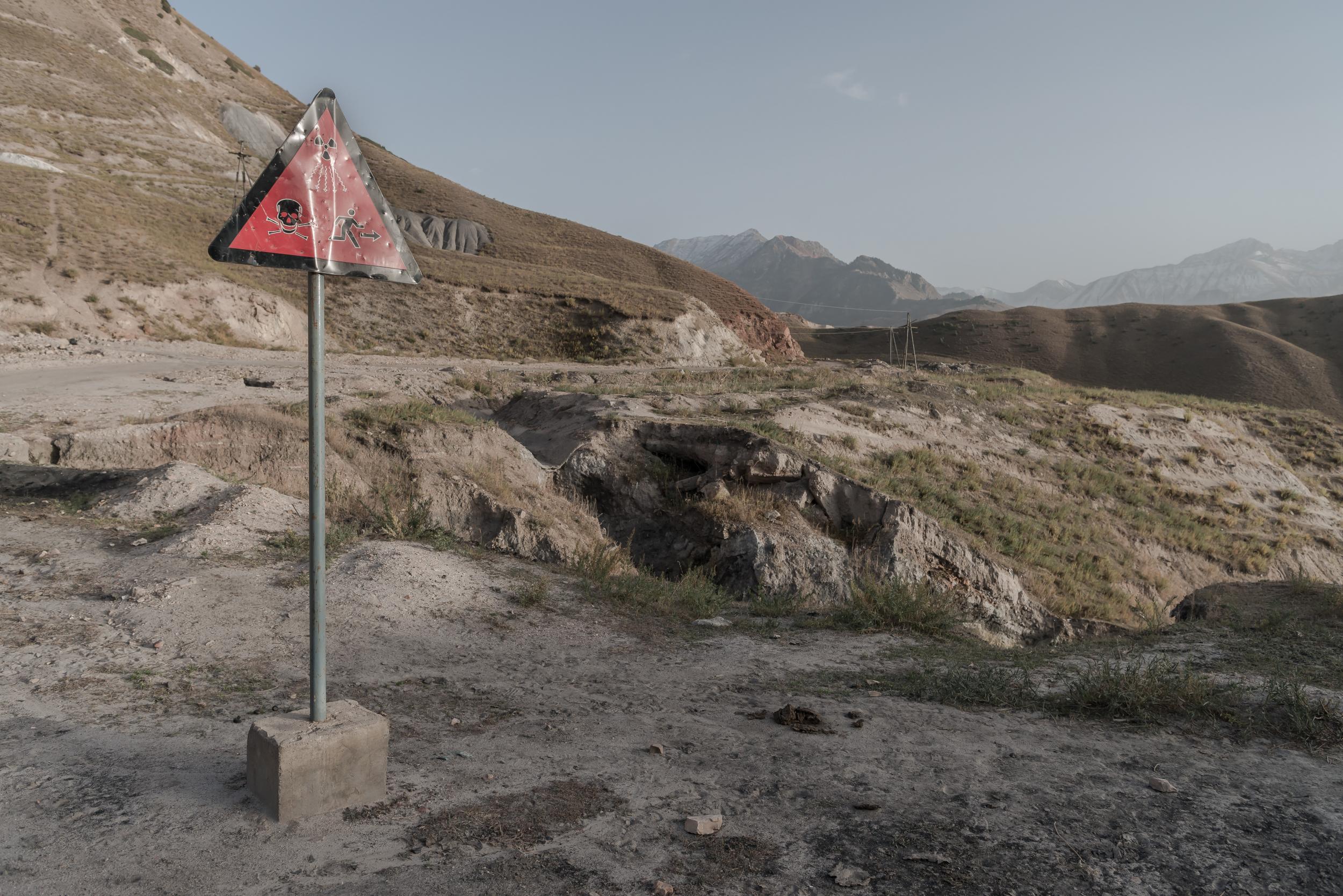 The entrance to the mine in Min Kush