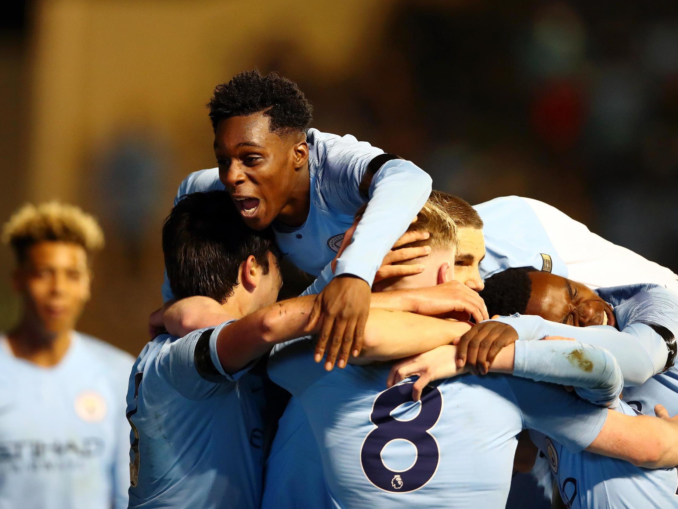 City have built a formidale youth set up