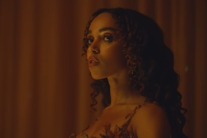 FKA twigs in her video for ‘Cellophane’